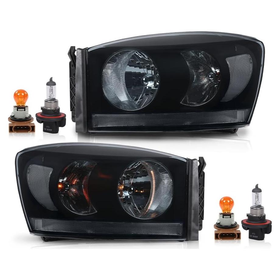 Faros Frontales G-PLUS para Dodge Ram 1500 2500 3500 2006-2009