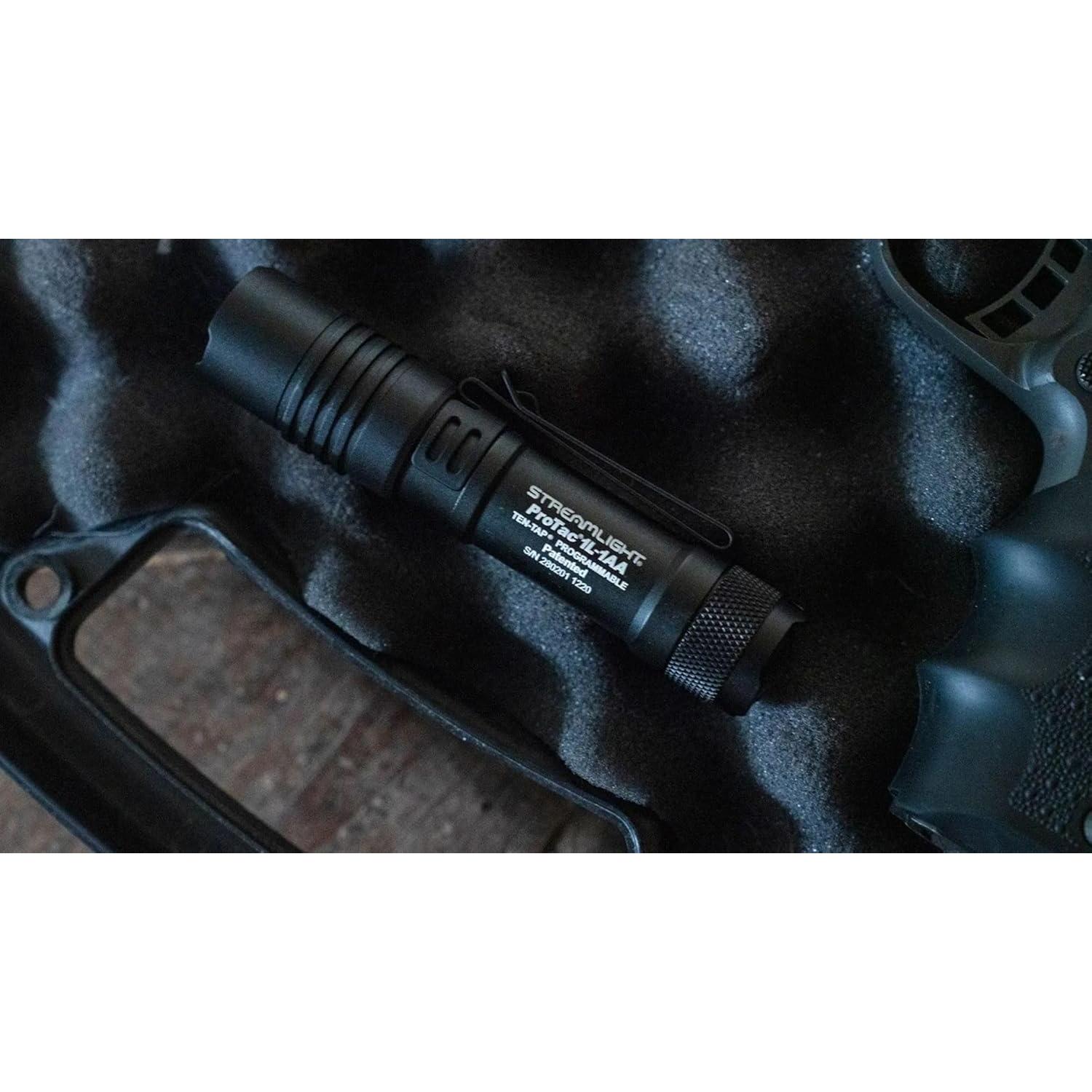 Linterna Streamlight ProTac 1L-1AA 350 Lúmenes Negra