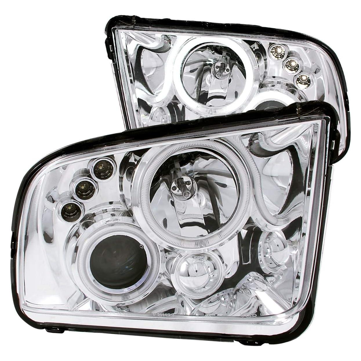 Faros Proyector Anzo USA 121162 para Ford Mustang Cromo