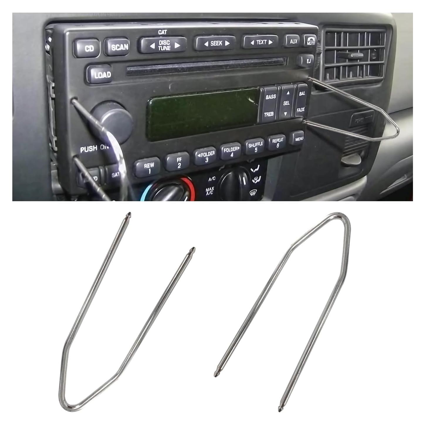 Kit de Herramientas de Extracción de Radio Dickno 2 PCS