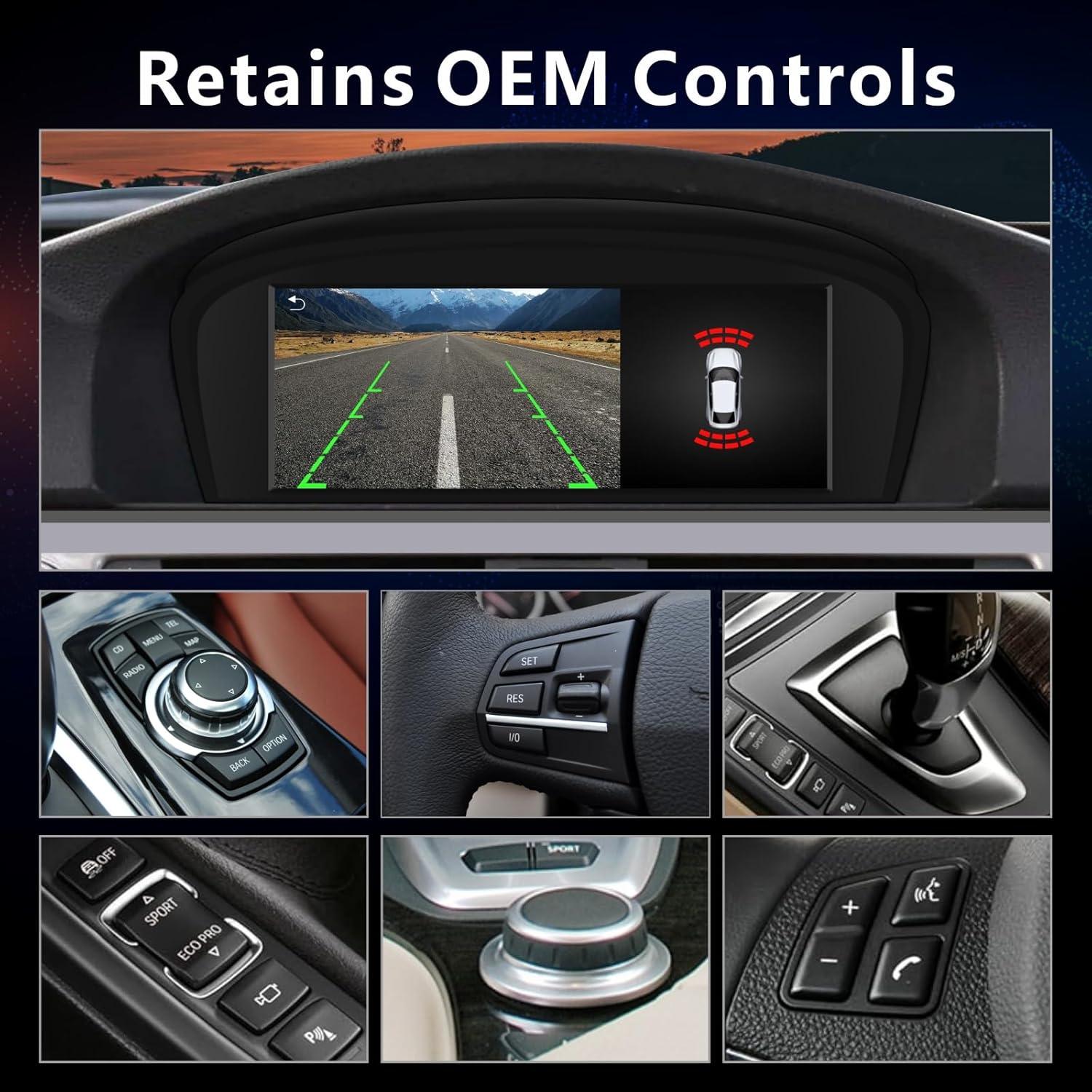 Estéreo de Coche MAVYULQEF CCC iDrive para BMW 2005-2008