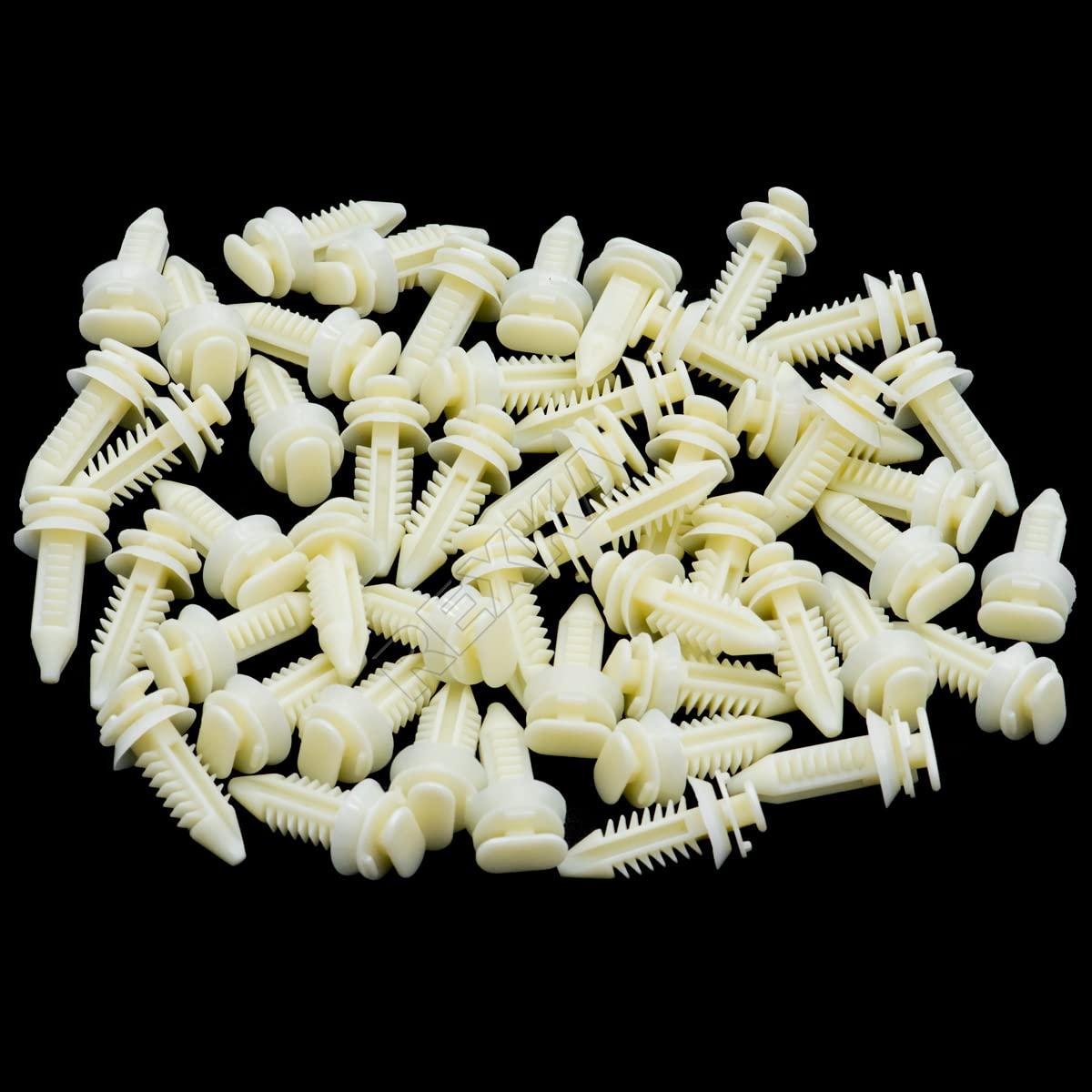 Clips de Panel de Puerta Rexka 50pcs Compatible GM Chevrolet