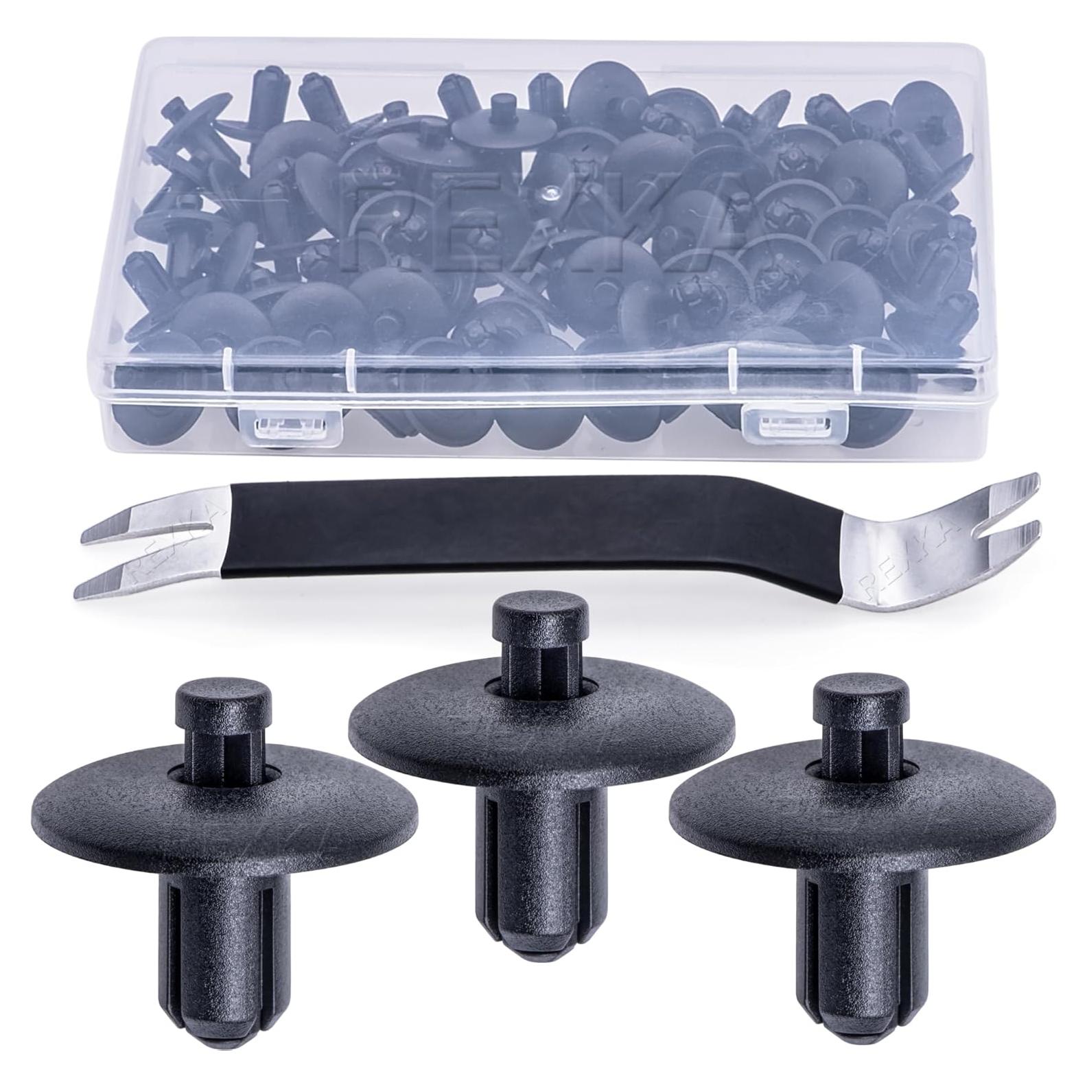 Clips de Retención Tipo Push Rexka 51pcs para Audi A4 A5 A8 Q3 Q5