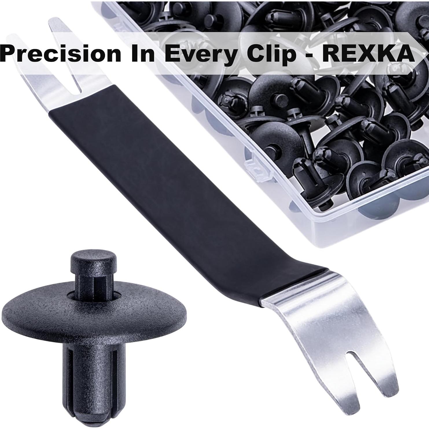 Clips de Retención Tipo Push Rexka 51pcs para Audi A4 A5 A8 Q3 Q5