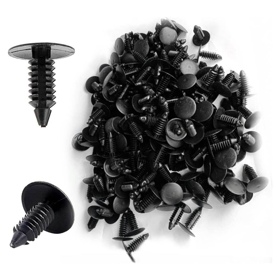 200 Clips de Remache de Plástico KITUREK para Automóviles