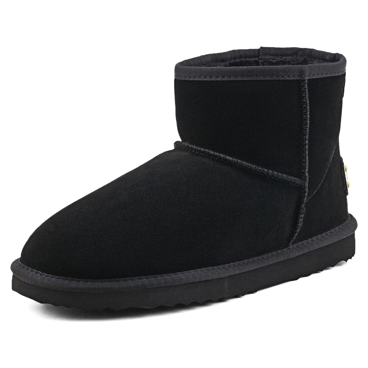 Botas Cortas Impermeables AUSLAND 5654 Negras para Hombre