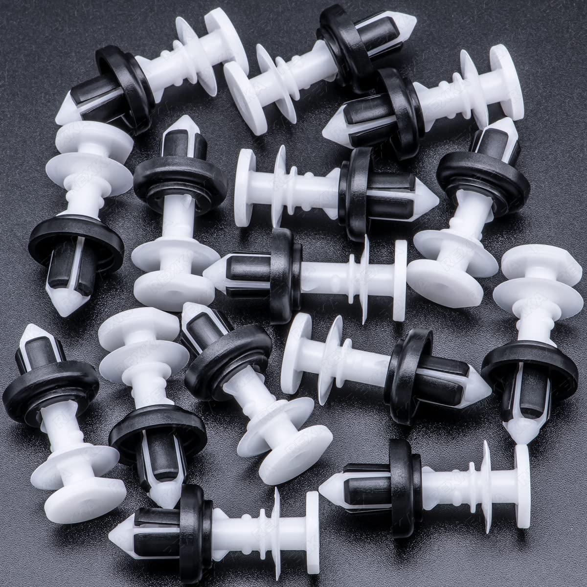 Clip de Retención de Panel de Puerta Rexka 15pcs para Honda Acura