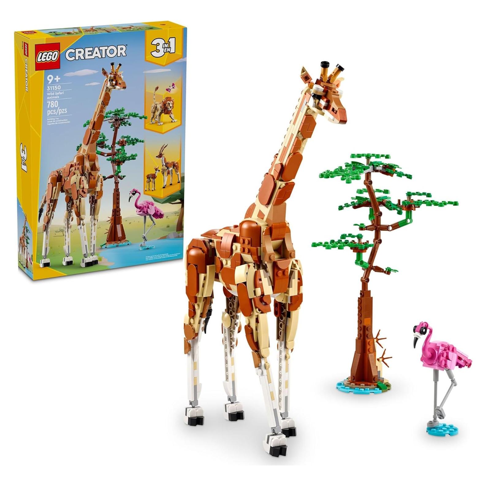 LEGO Creator Animales de Safari 3 en 1 - Juguete 31150