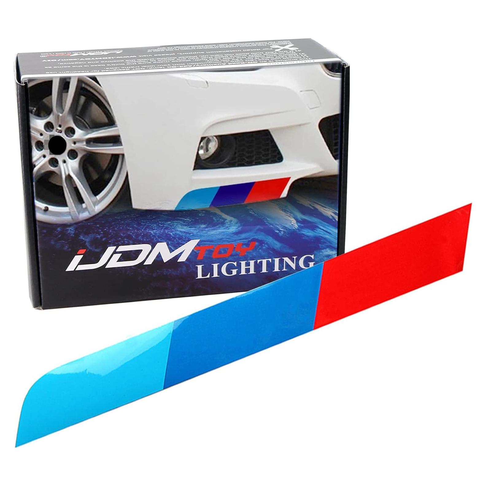 Calcomanía Reflectante iJDMTOY 43.2x5.1cm para BMW