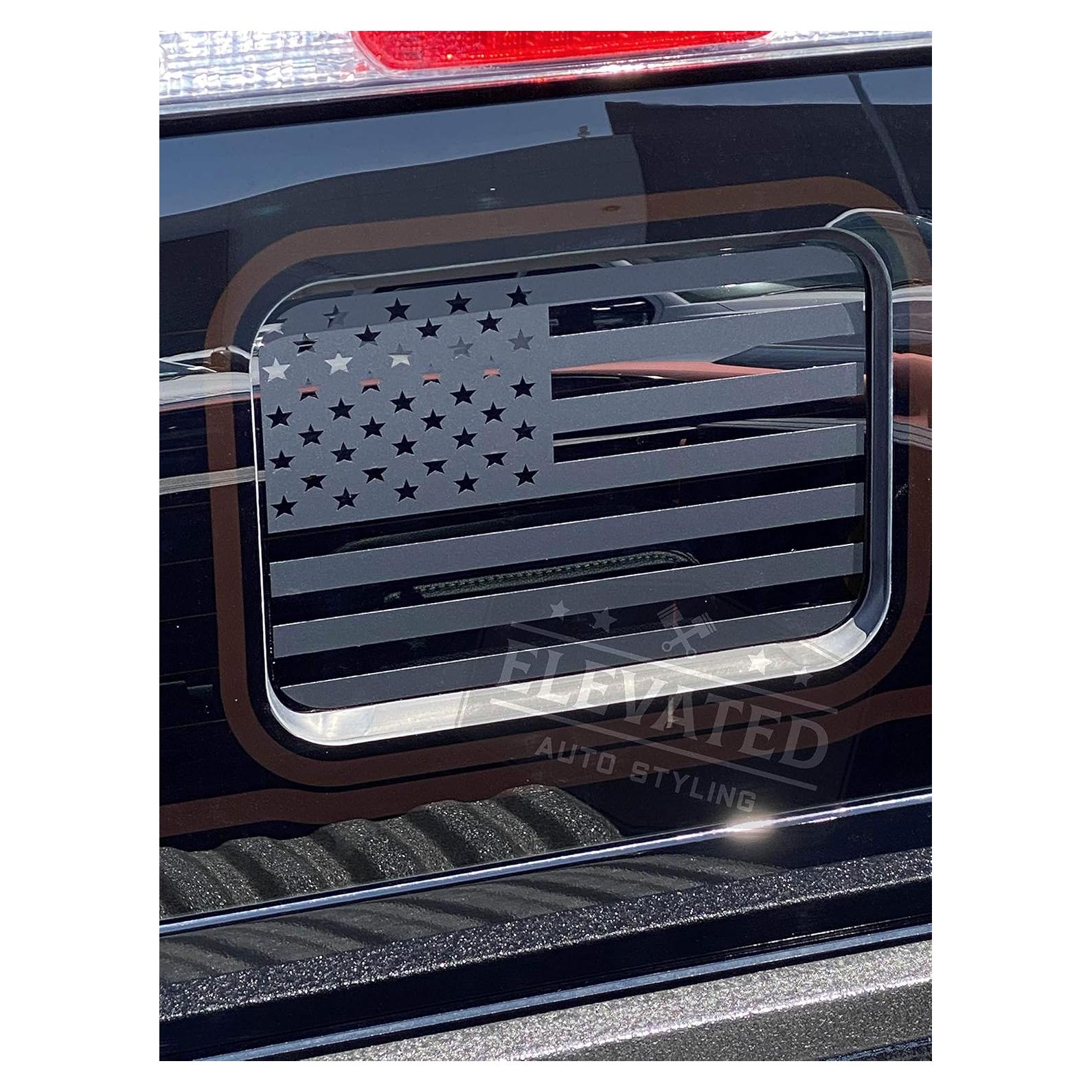 Calcomanía Ventana Trasera Ford Ranger 2019-2023 Bandera Americana