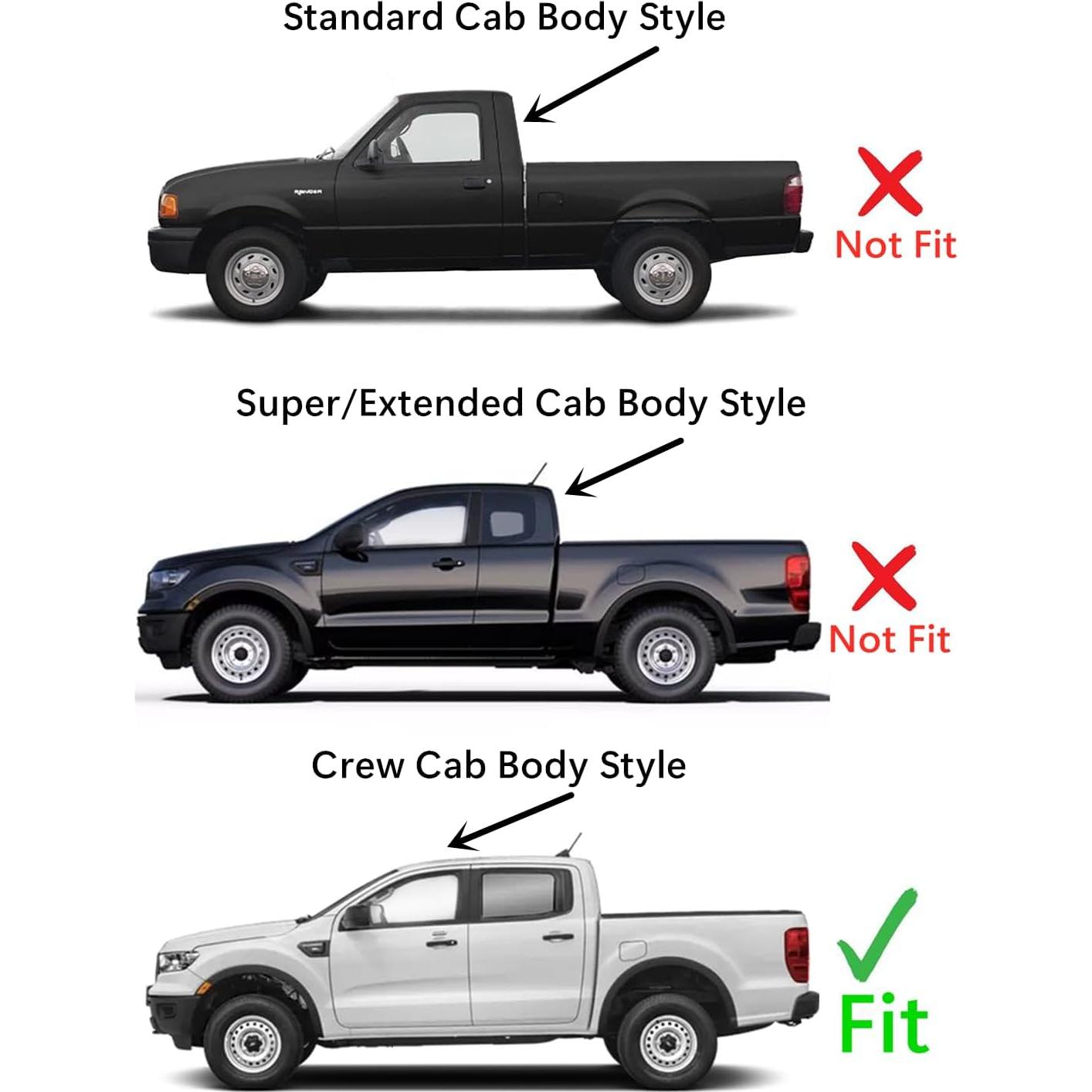Cristal de Ventana Trasera Izquierdo NAGD Ford Ranger 2019-2023