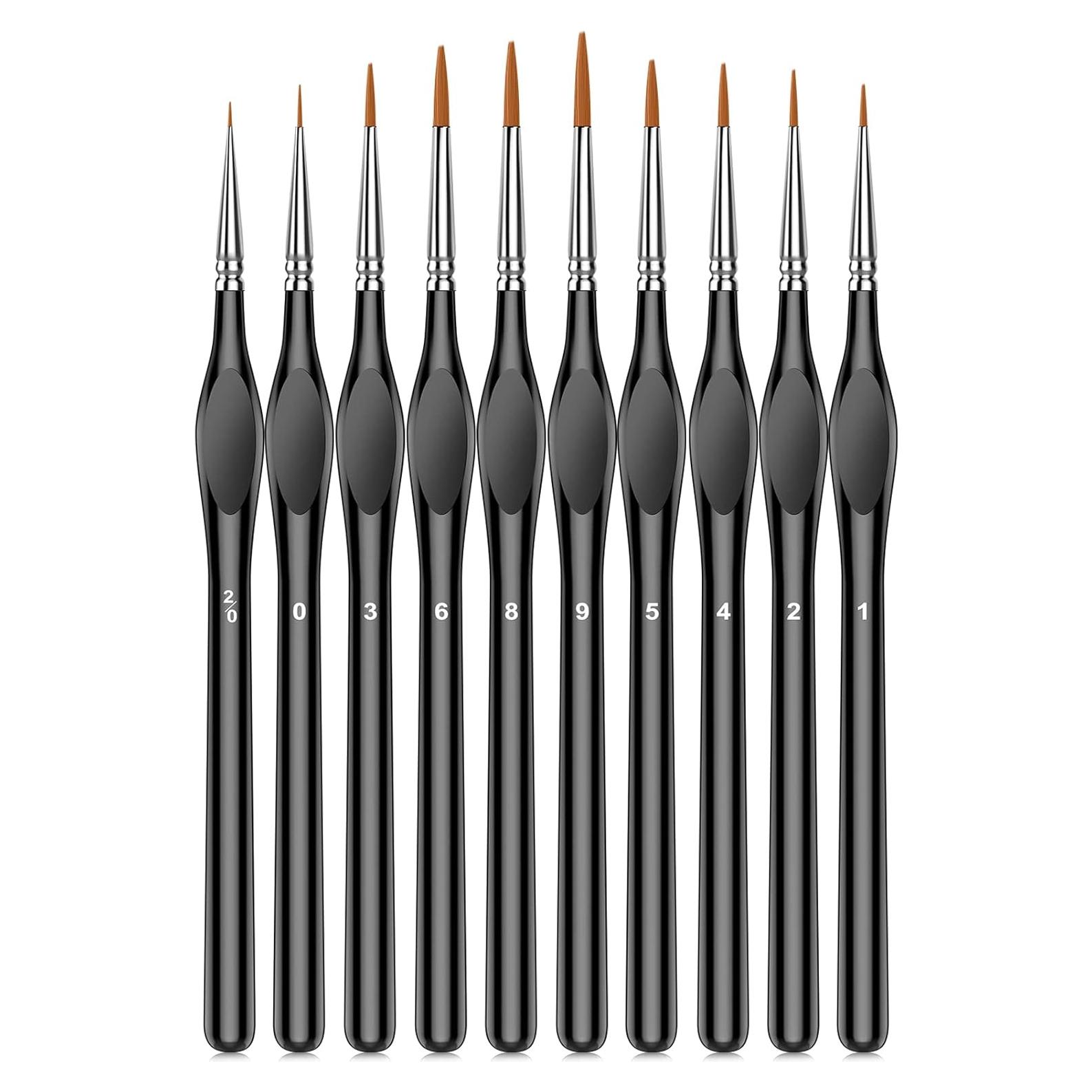 Juego de 10 Pinceles Micro Cocoaland - Detalles Finos