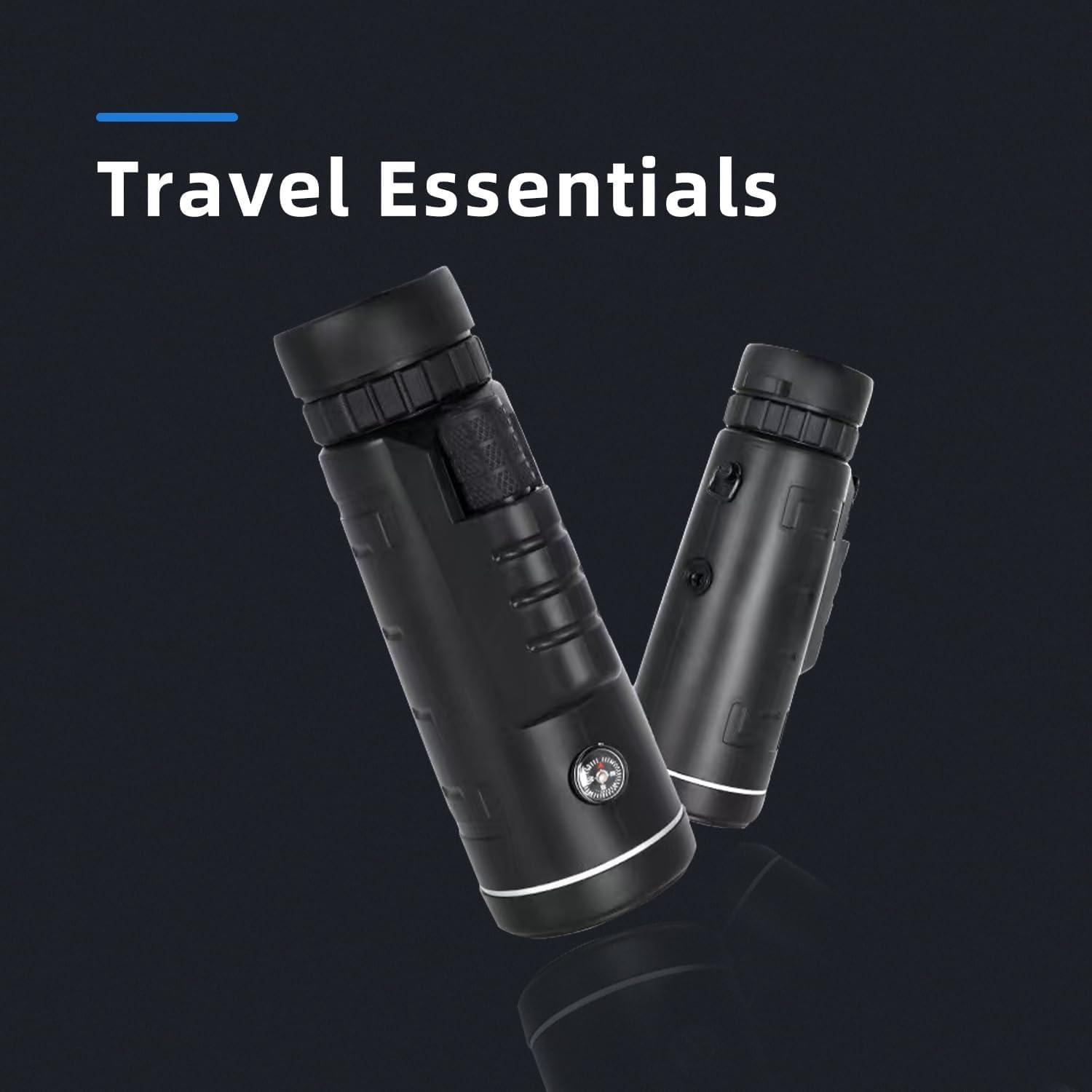 Telescopio Monocular Asaisje 40x60 Compacto Impermeable