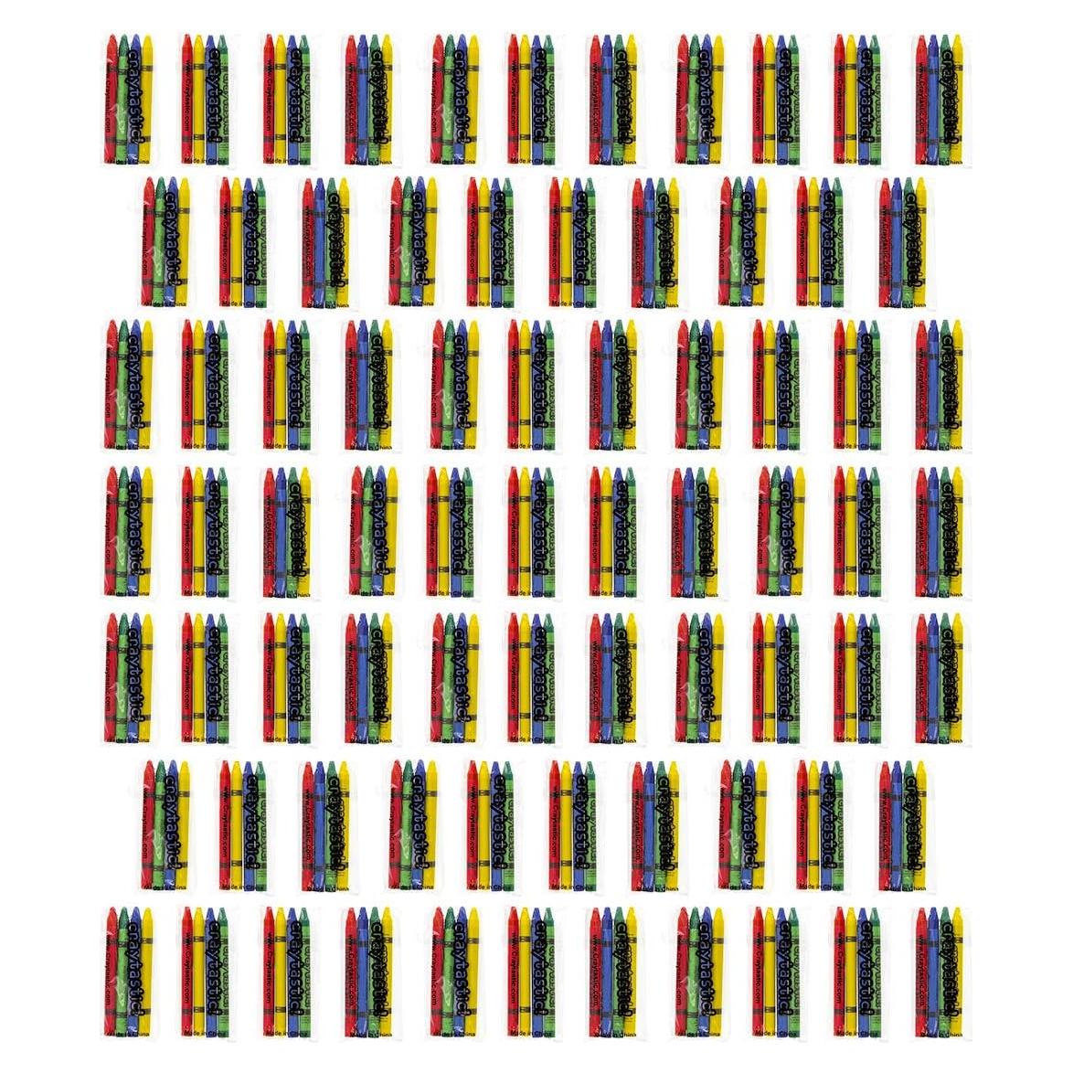 Crayones Craytastic! 300 Unidades en 75 Paquetes Individuales