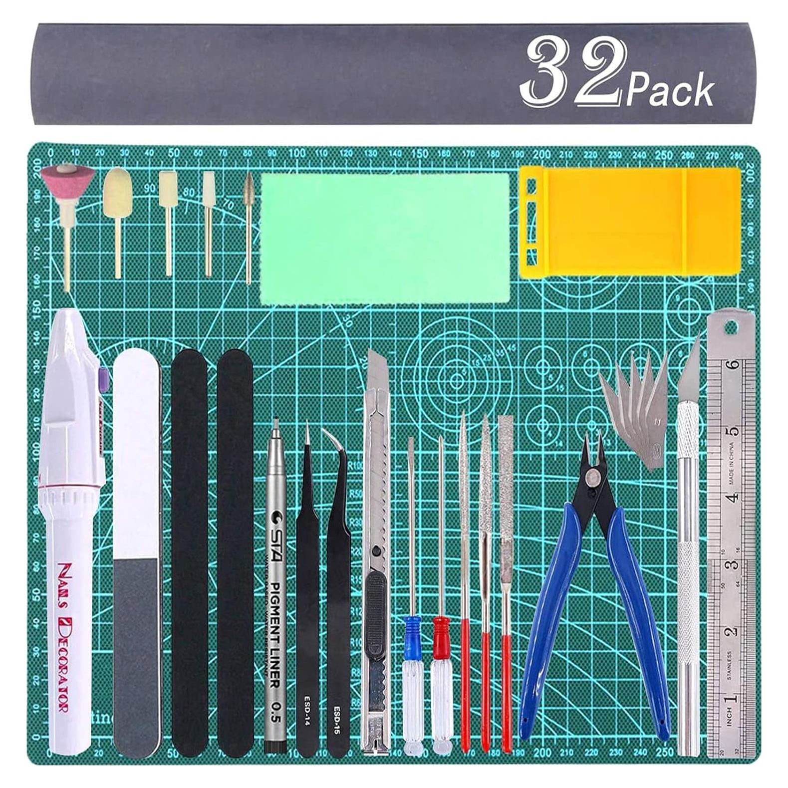 Kit de Herramientas para Modelistas Qovydx 32 Piezas