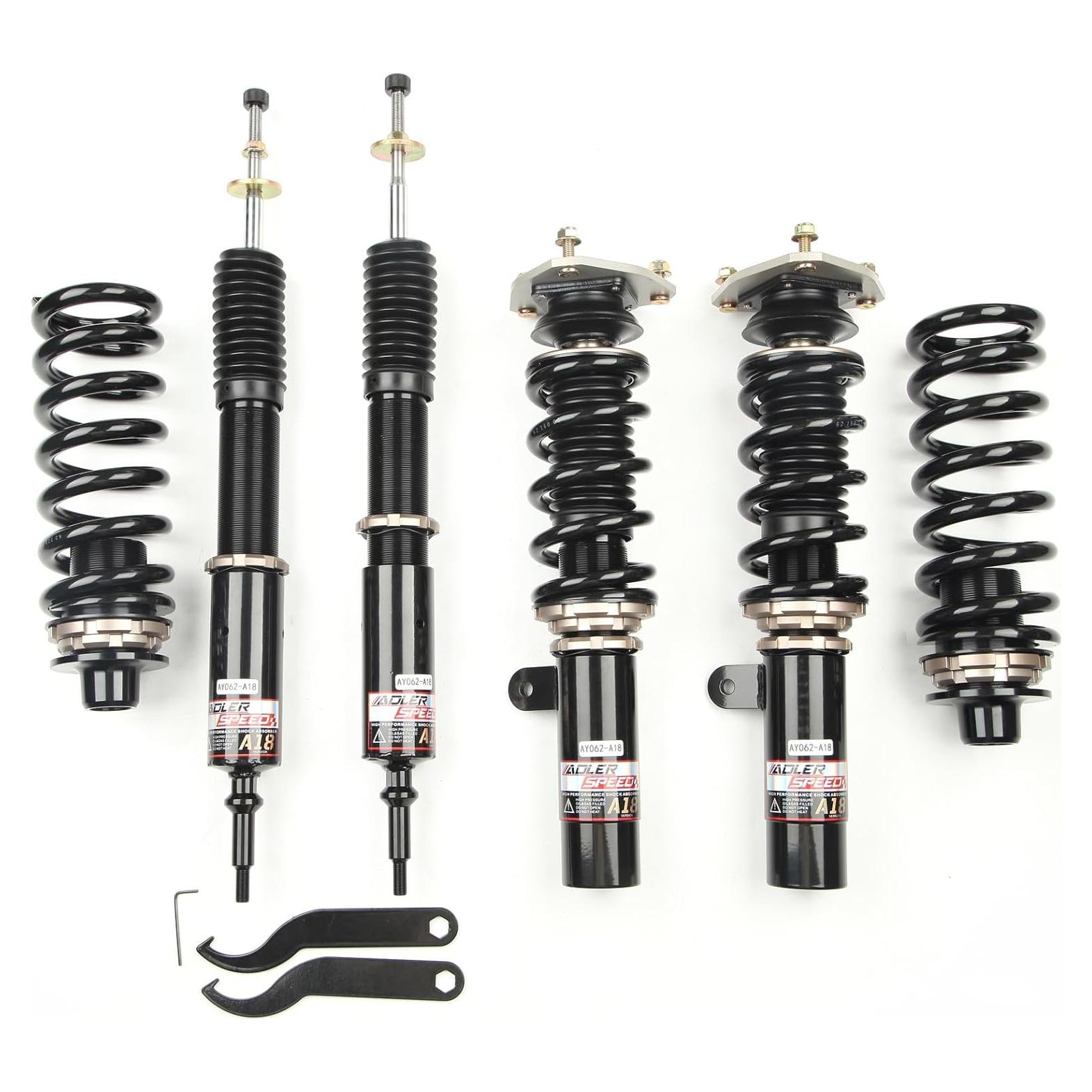 Kit de Suspensión Coilovers AdlerSpeed 18 Vías para BMW RWD