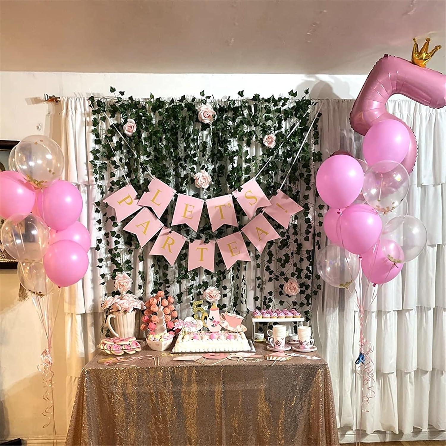 Globo de Número 7 Rosa Pastel 101,6 cm para Cumpleaños