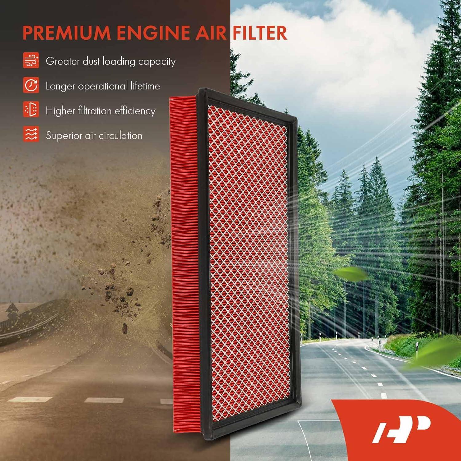 Filtro de aire de alto rendimiento A-Premium para Dodge Ram