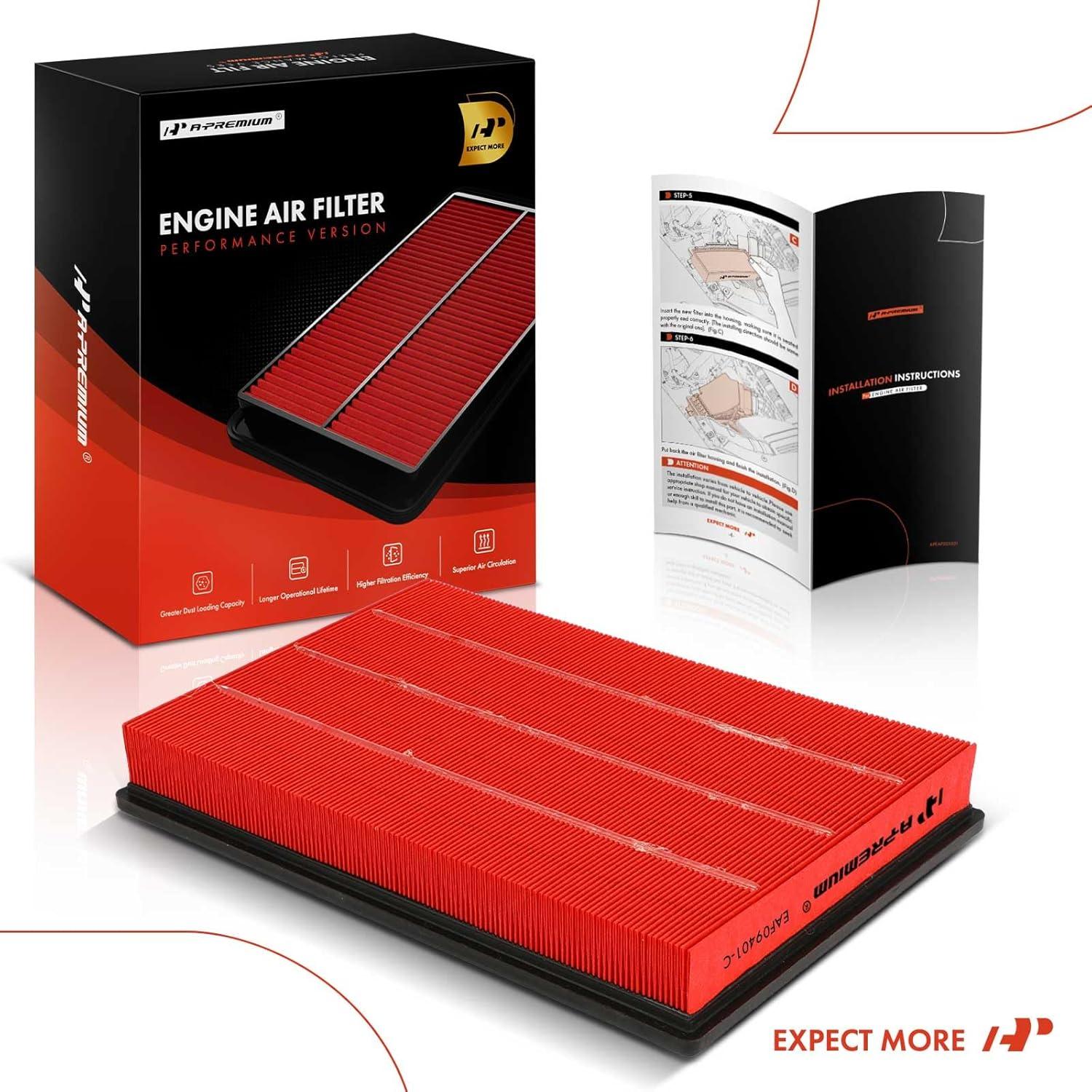 Filtro de aire de alto rendimiento A-Premium para Dodge Ram