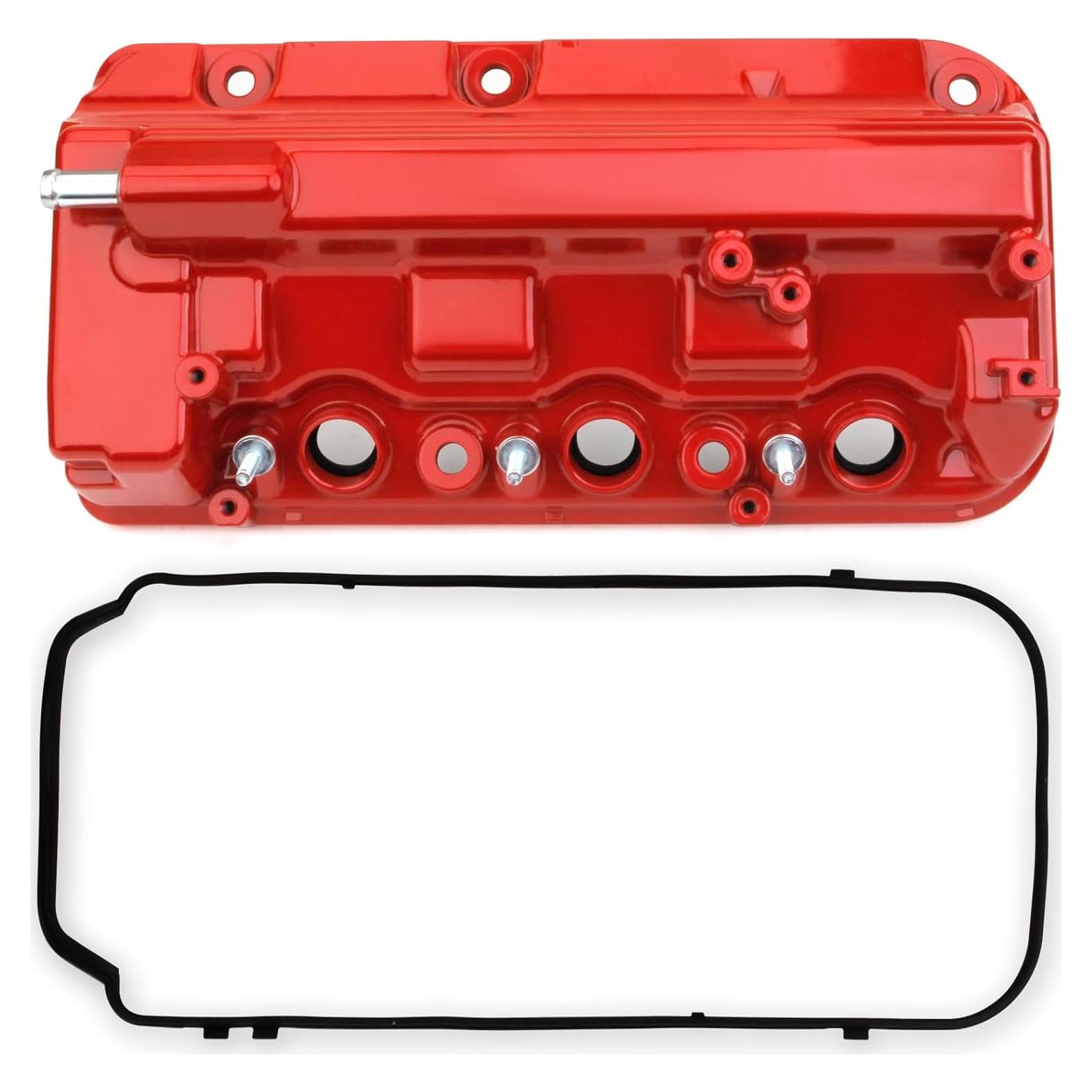 Cubierta de Válvula de Motor Aluminio Rojo MILIPARTS 3.5L 3.7L