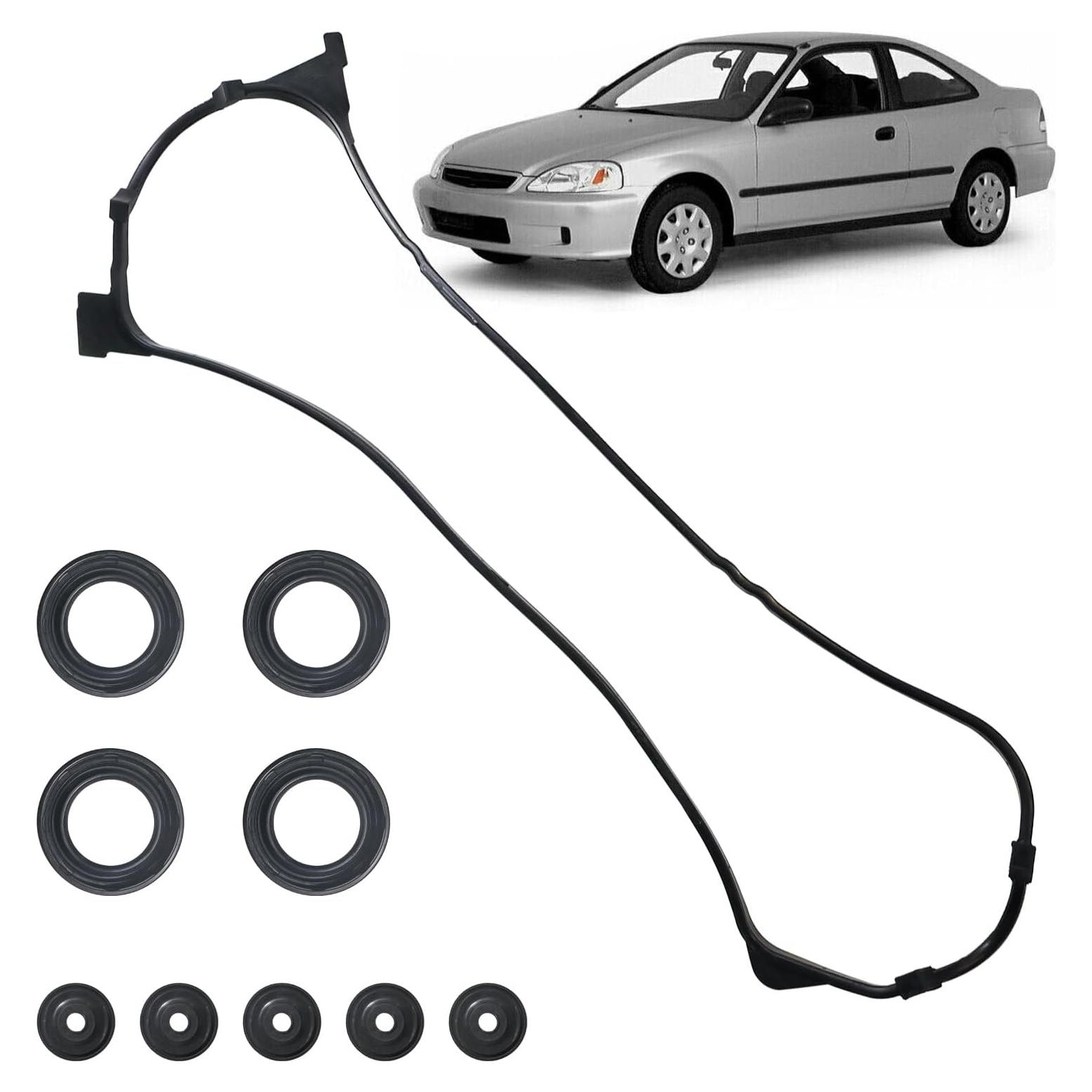Junta de Tapa de Válvula Quivimoro VS50499R para Honda Civic 1992-2000