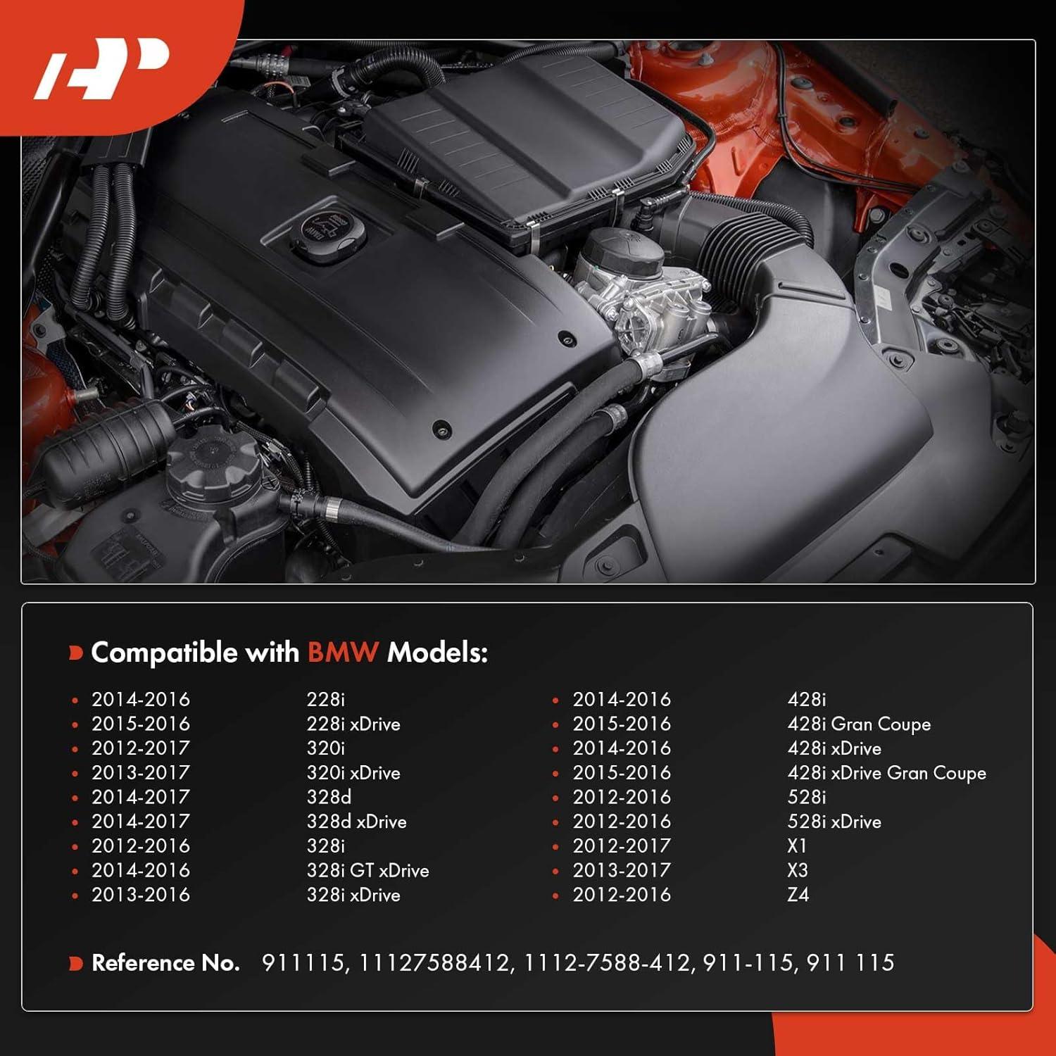 Cubierta de Ventilación del Cárter A-Premium para BMW 2012-2017