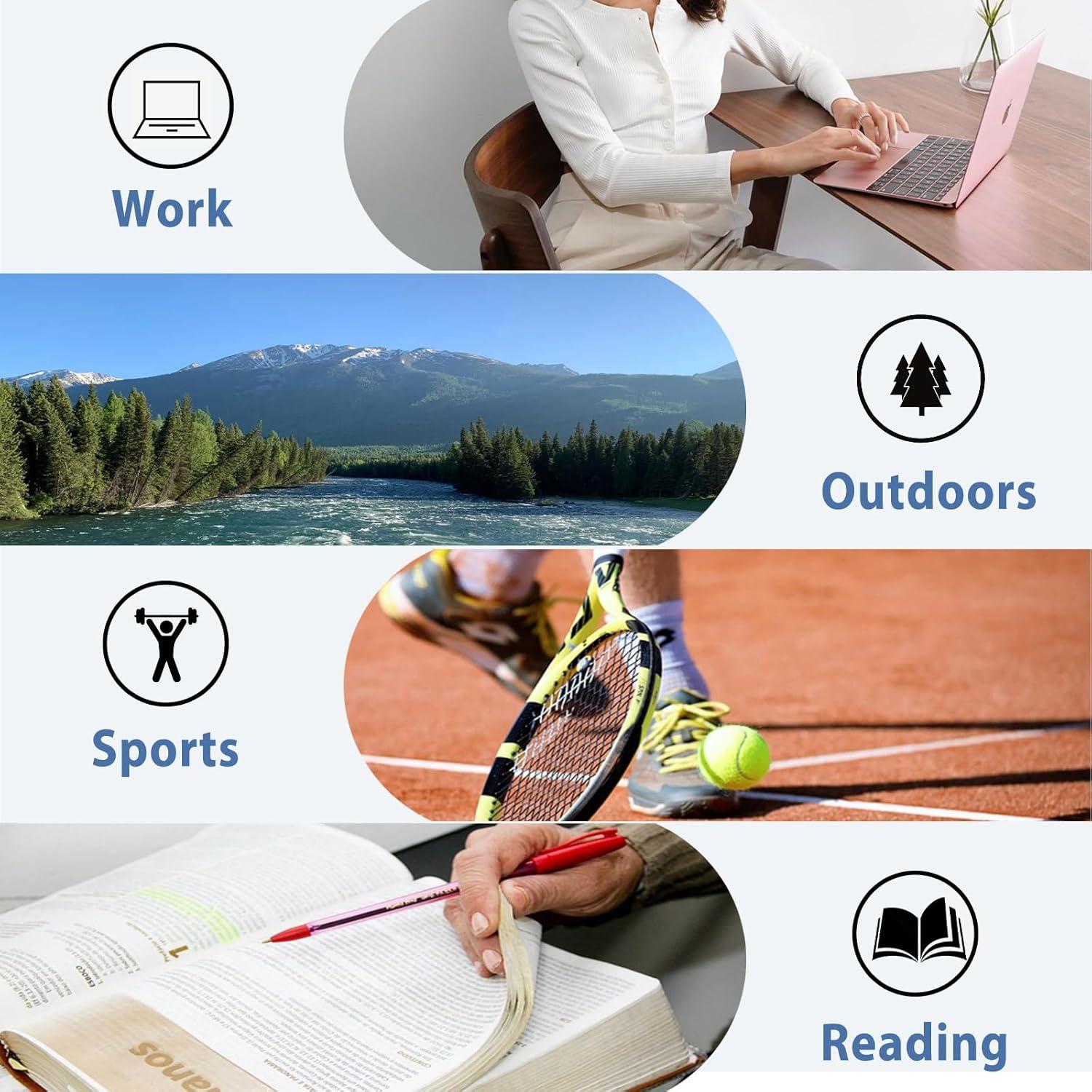 Gafas Progresivas Metalicas Anti-Luz Azul 2.5x Negros