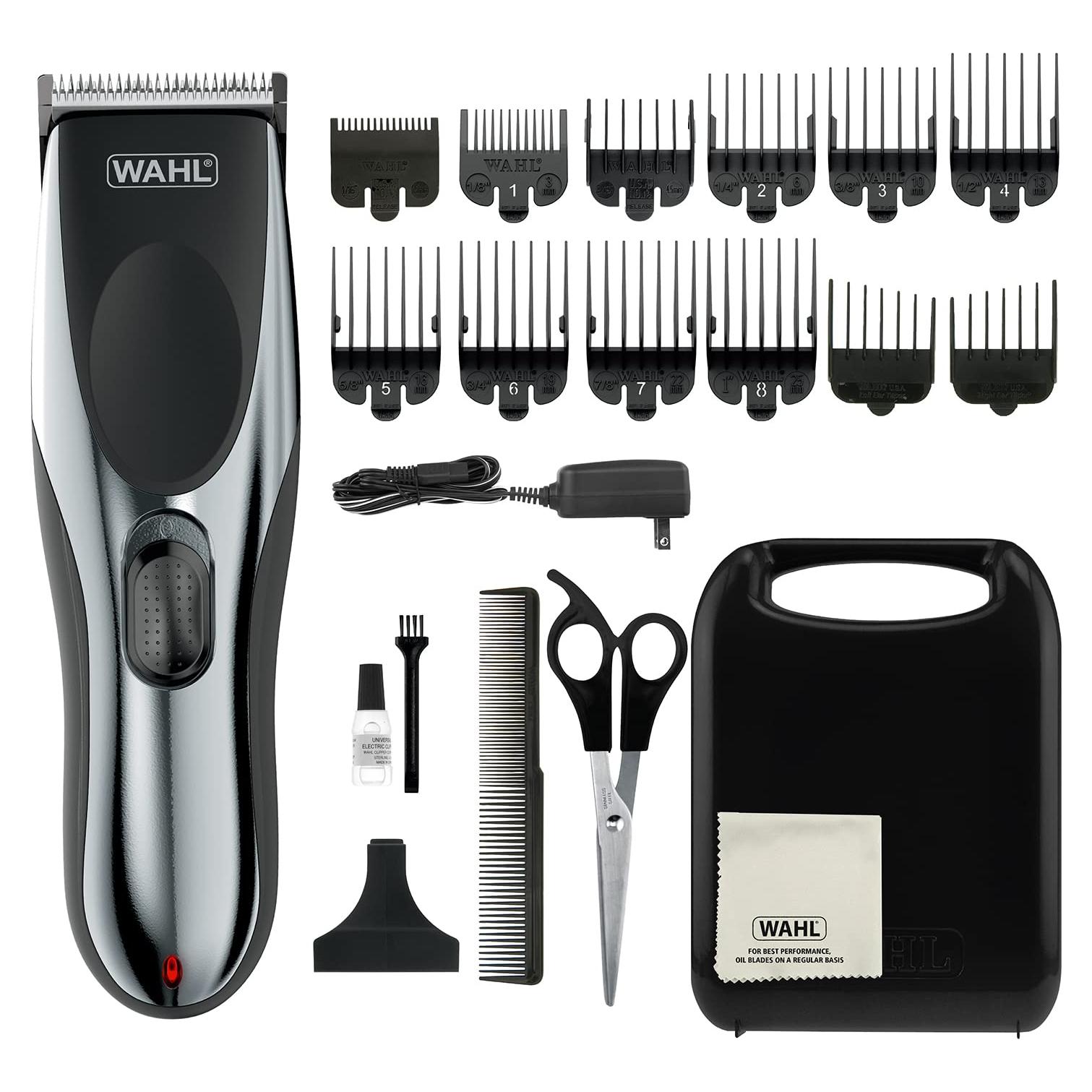 Cortapelos Wahl Clipper Recargable 21 Piezas 79434