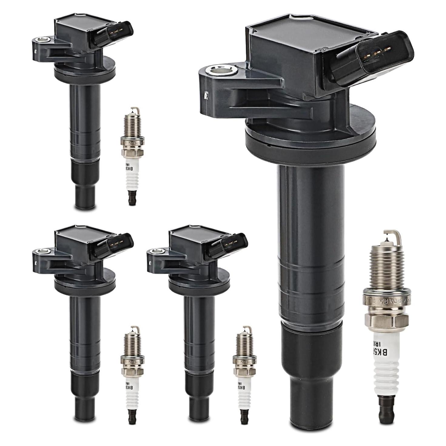 Bobina de Encendido UF247 y Bujía Iridio Doble 4503 X4XZ