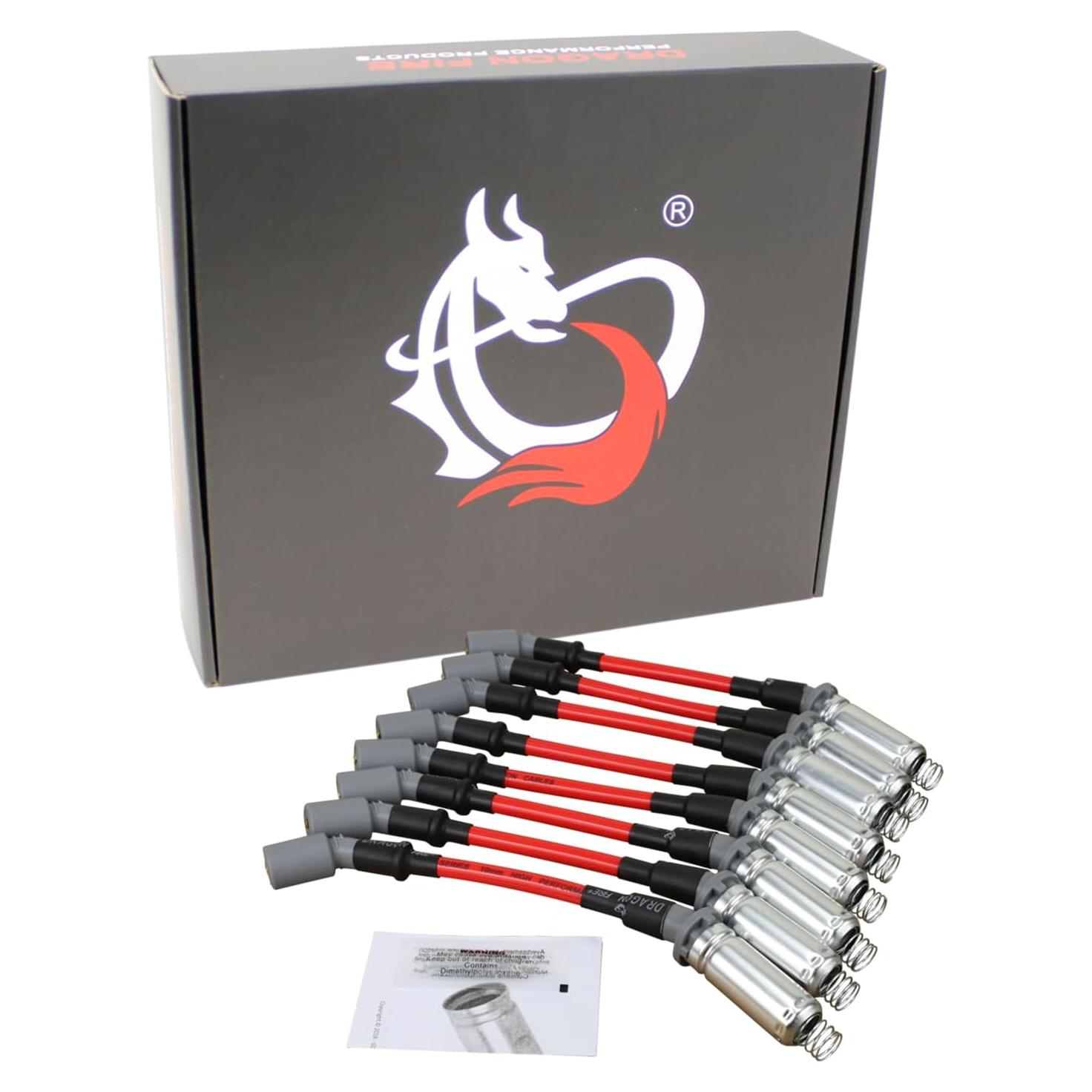 Cables de Bujía Dragon Fire 10mm AIP para GM LS 4.8L-6.2L