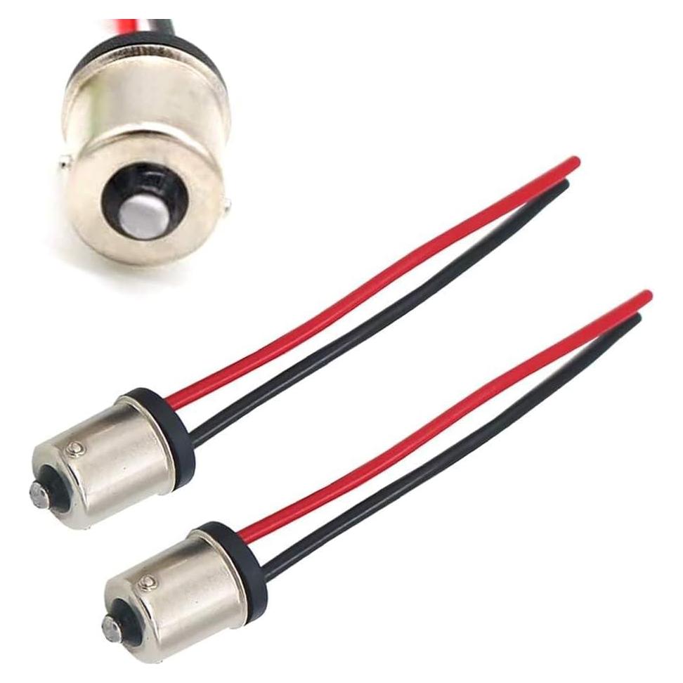 Adaptador Macho 1156/7506 iJDMTOY para Faros de Auto y Moto