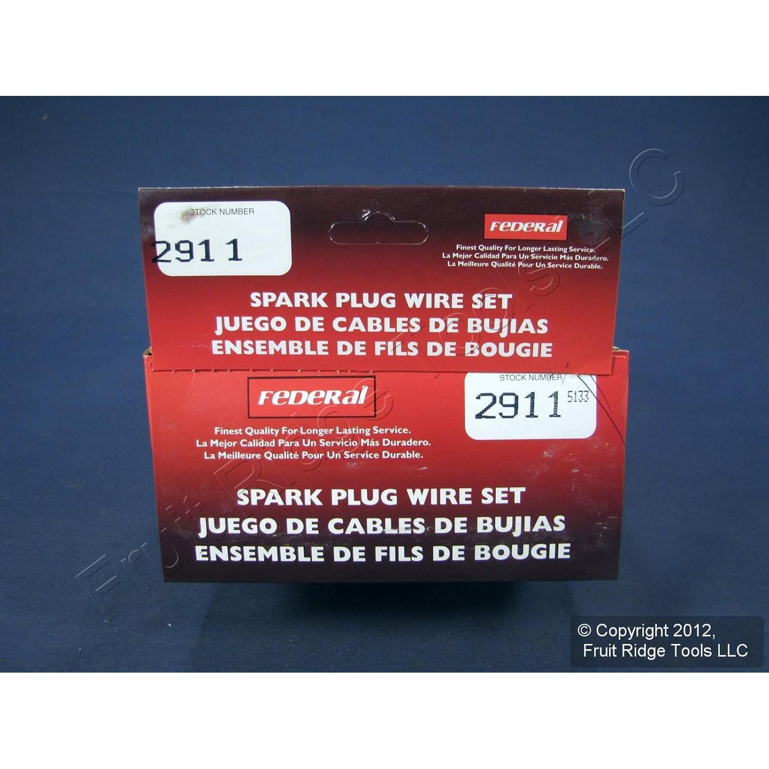 Juego de Cables de Bujía Federal Parts 2911 - Cobre PVC