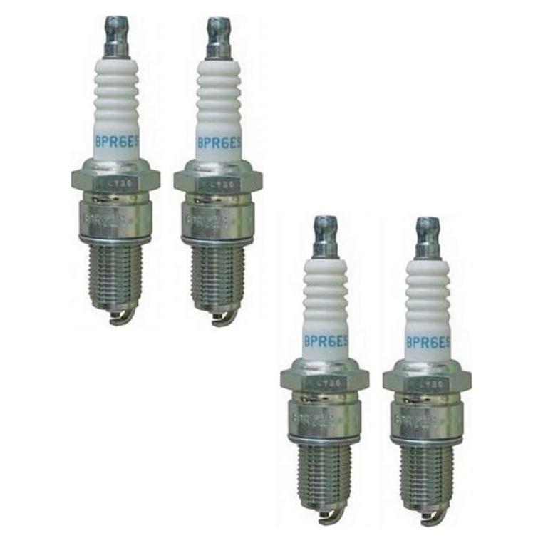 Bujías NGK BPR6ES - Juego de 4 Estándar 7131