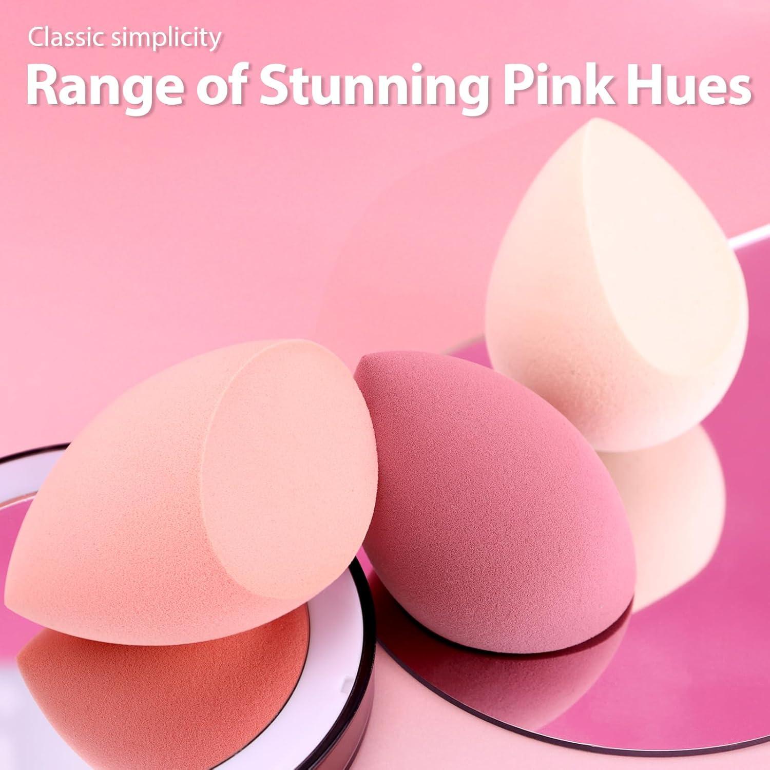 Juego de Esponjas de Maquillaje Foonbe 7 Pcs Veganas