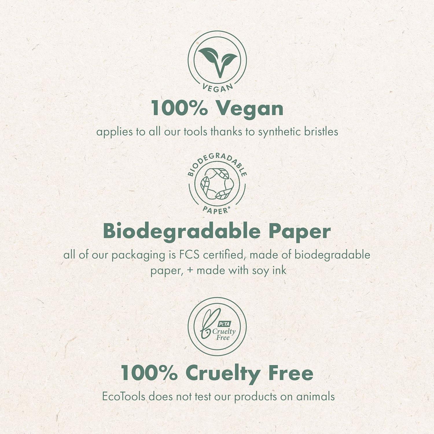 Set de Brochas de Maquillaje EcoTools para Ojos 2 Piezas