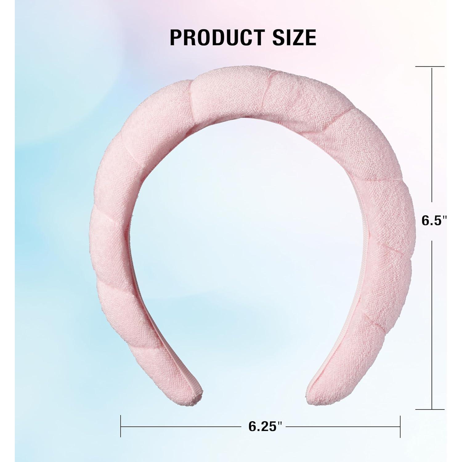 Banda para Maquillaje Conair Rosa - Suave y Absorbente