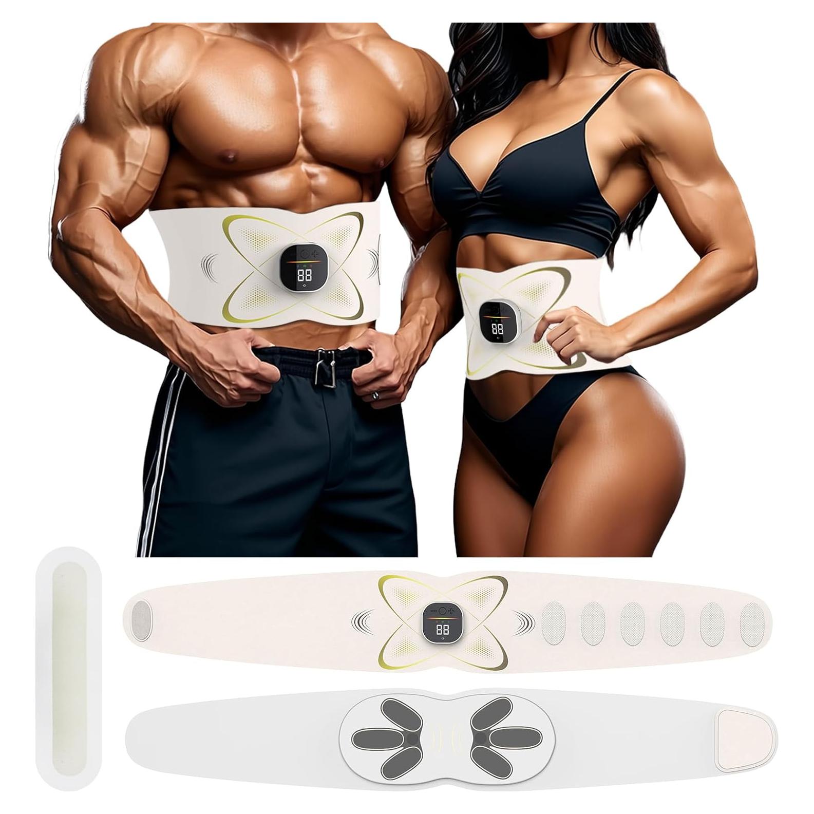 Cinturón de Tonificación Abdominal con Almohadilla Térmica