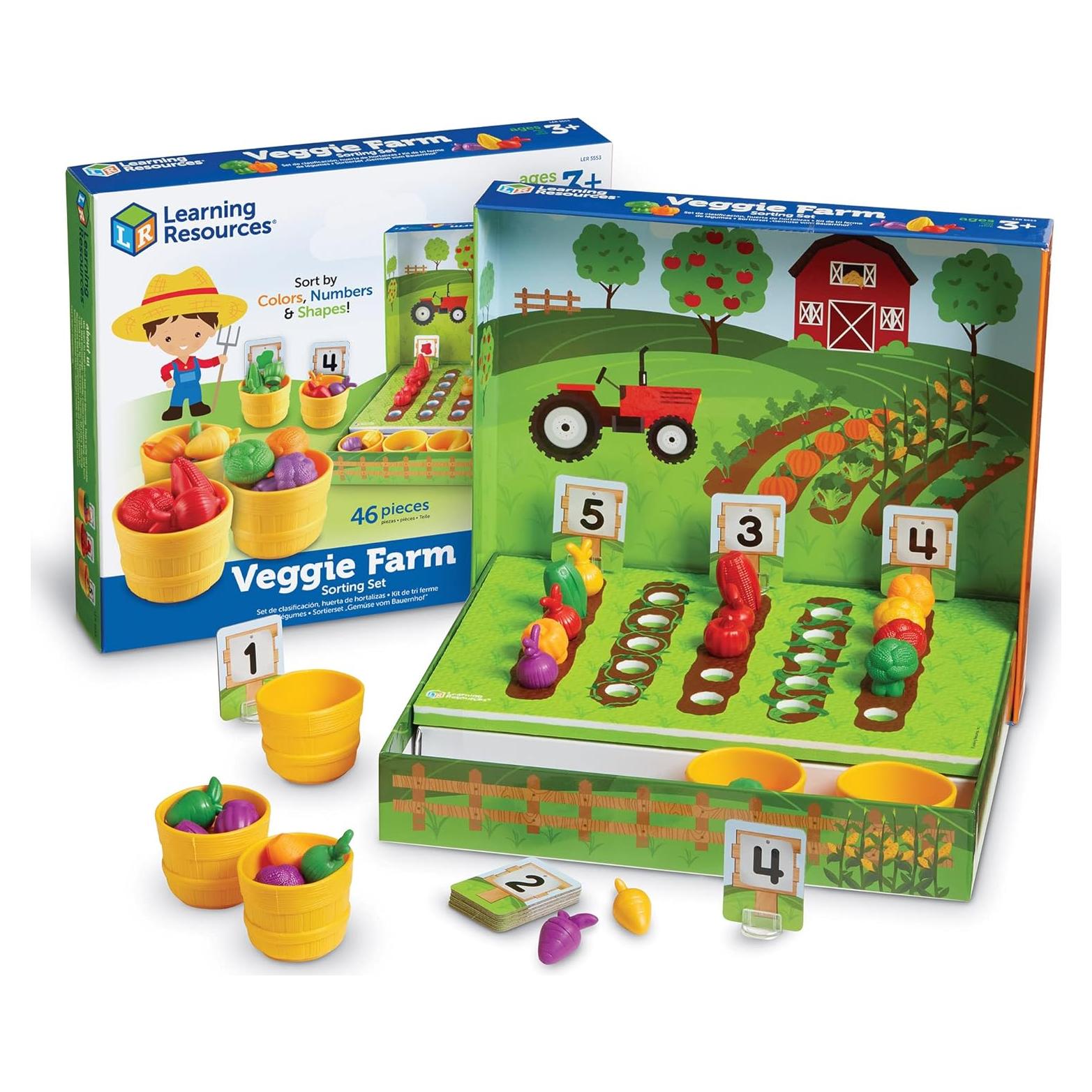 Juego de Clasificación de Verduras Learning Resources - 46 Piezas