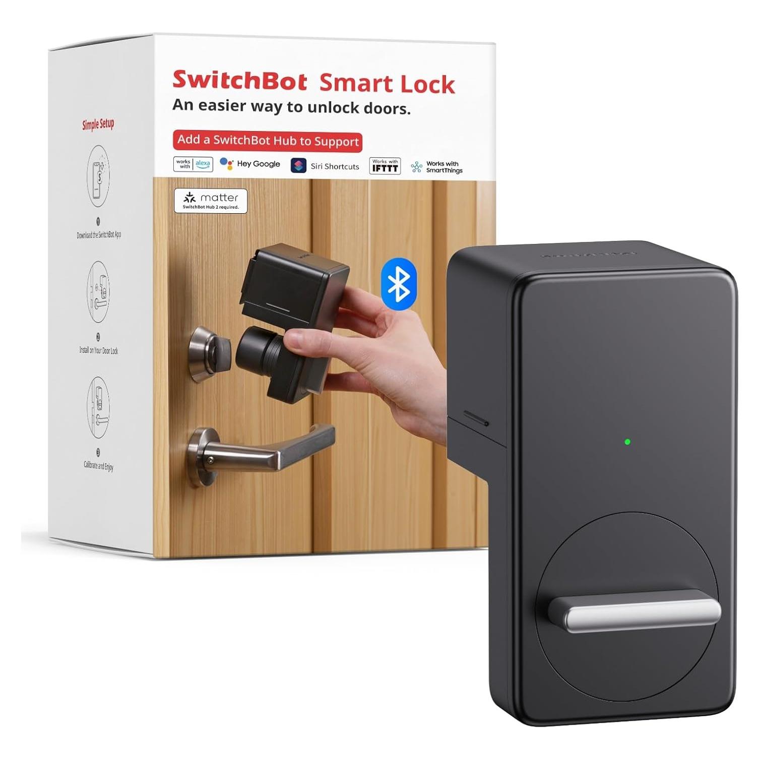 Cerradura Inteligente SwitchBot W1601700 Bluetooth Sin Llave