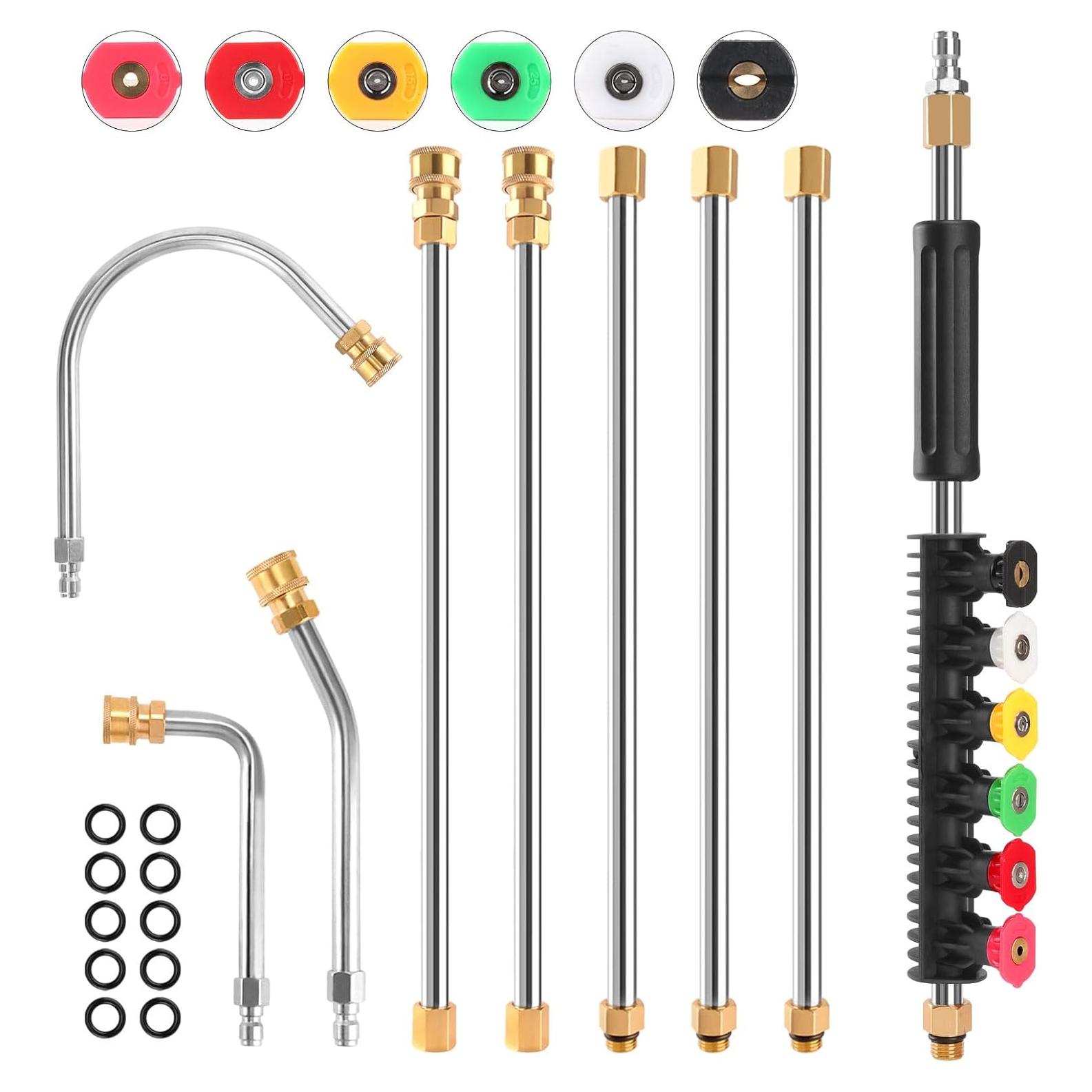 Varilla de Limpieza de Canalones JERUIFOX 8 PIES 9PCS