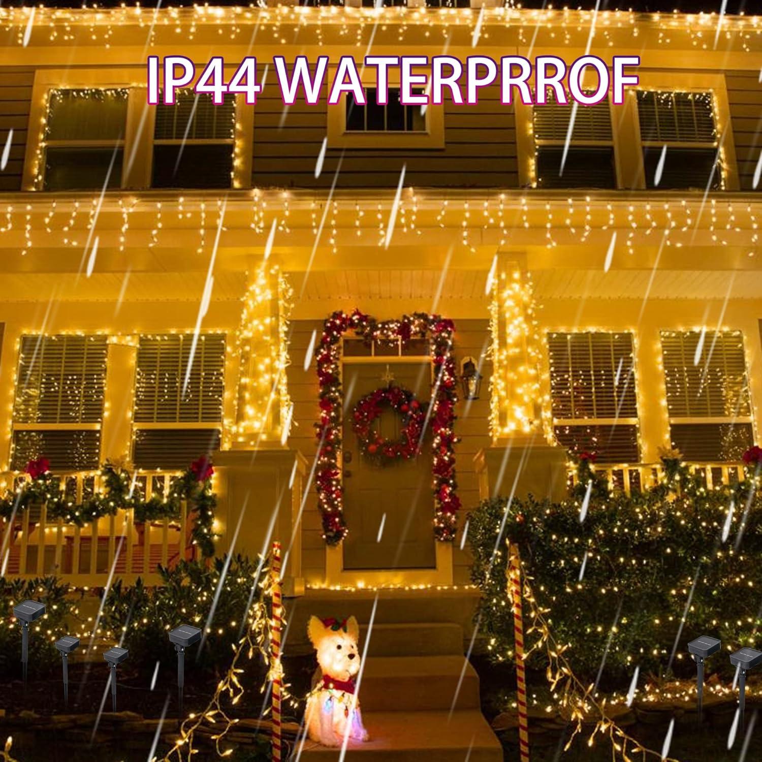 Luces de Cadena Solares Dazzle Bright 2 Paquete 12m 240LED