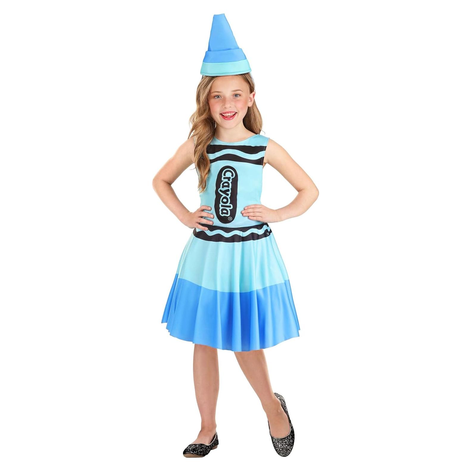 Disfraz de Crayón Azul para Niños - Fun Costumes