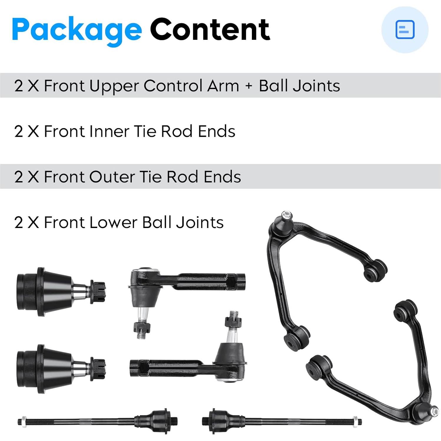 Kit de Suspensión 8 Piezas Aeagle para Chevy/GMC 2000-2006