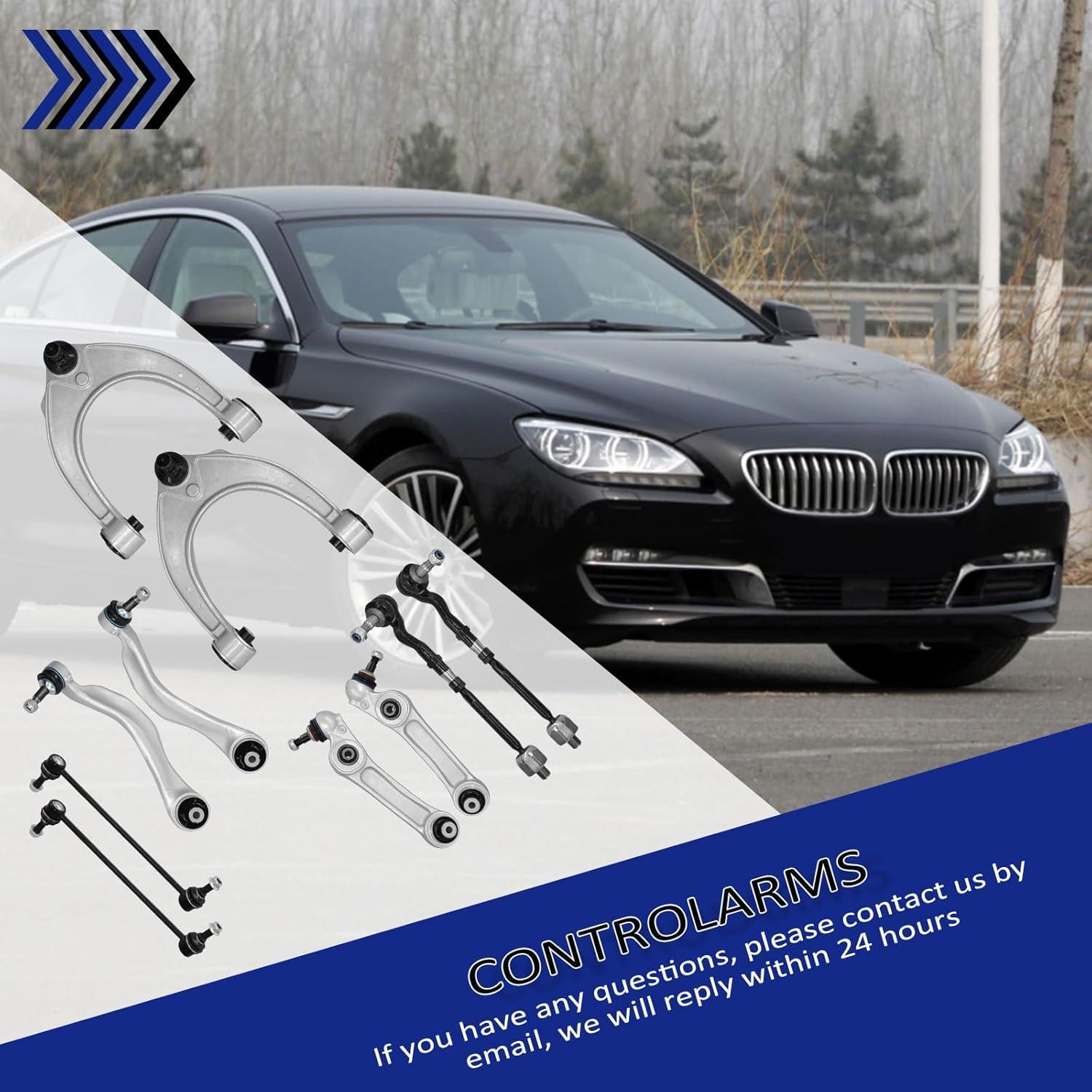 12 Piezas Brazo de Control HAWK BROTHER para BMW 528i 535i