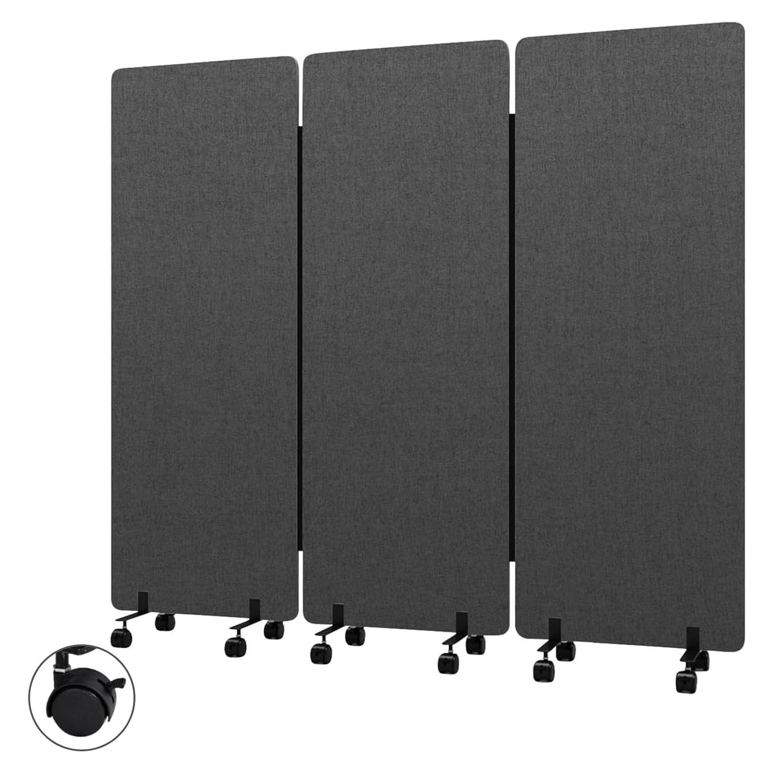 Divisor de Habitaciones Aislante Acústico Genérico 183cm Gris