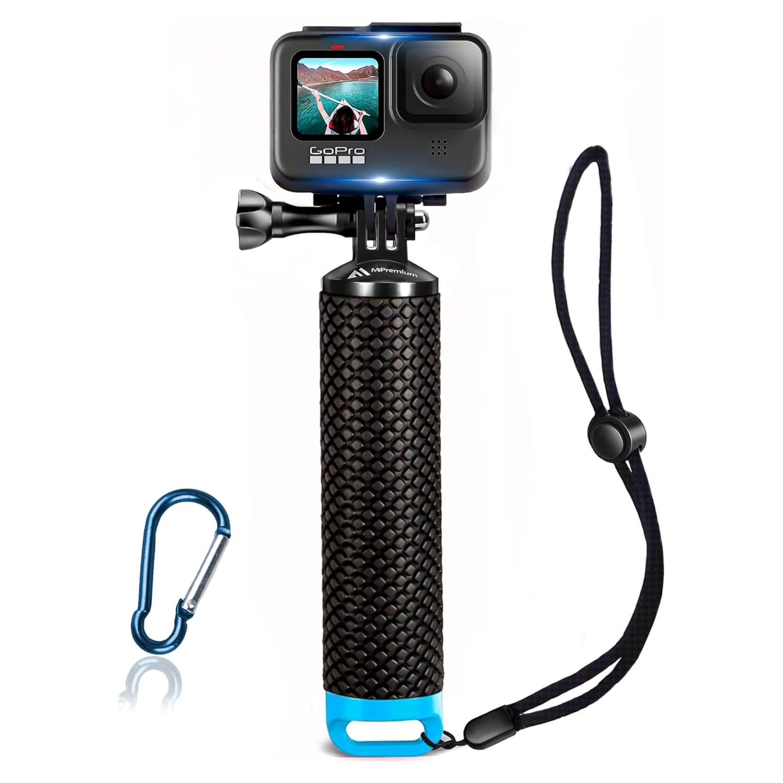 Empuñadura Flotante GoPro MiPremium Azul 17.78 cm Antideslizante