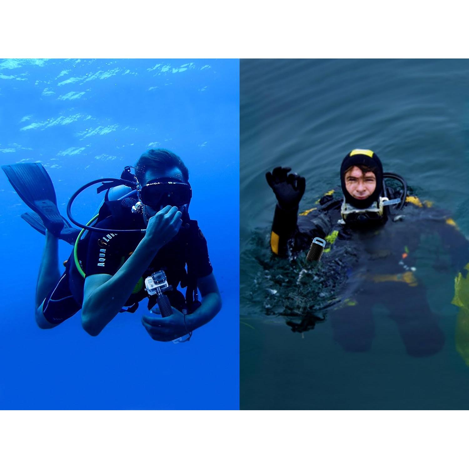 Empuñadura Flotante GoPro MiPremium Azul 17.78 cm Antideslizante