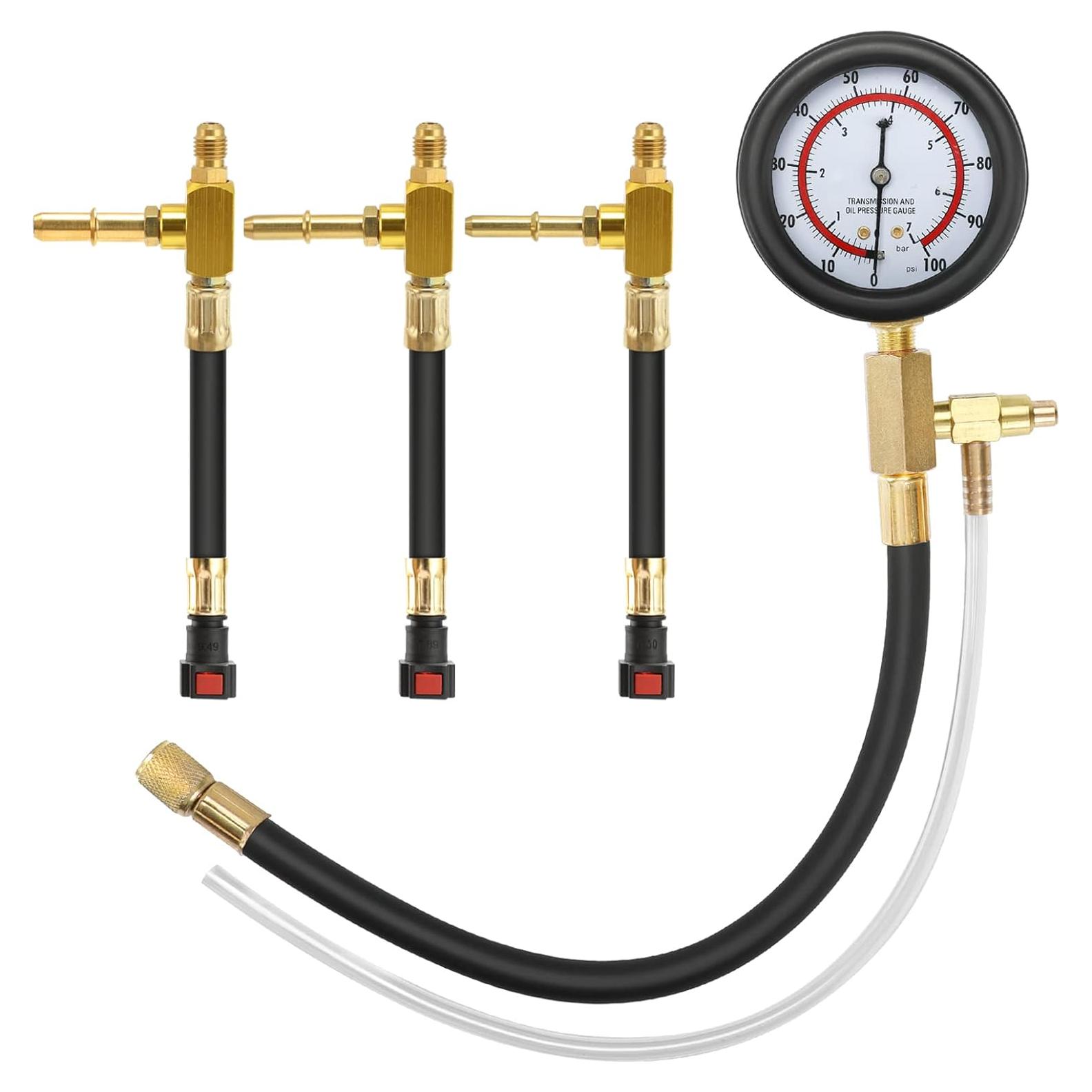 Kit de Prueba de Presión de Combustible BETOOLL 0-7bar