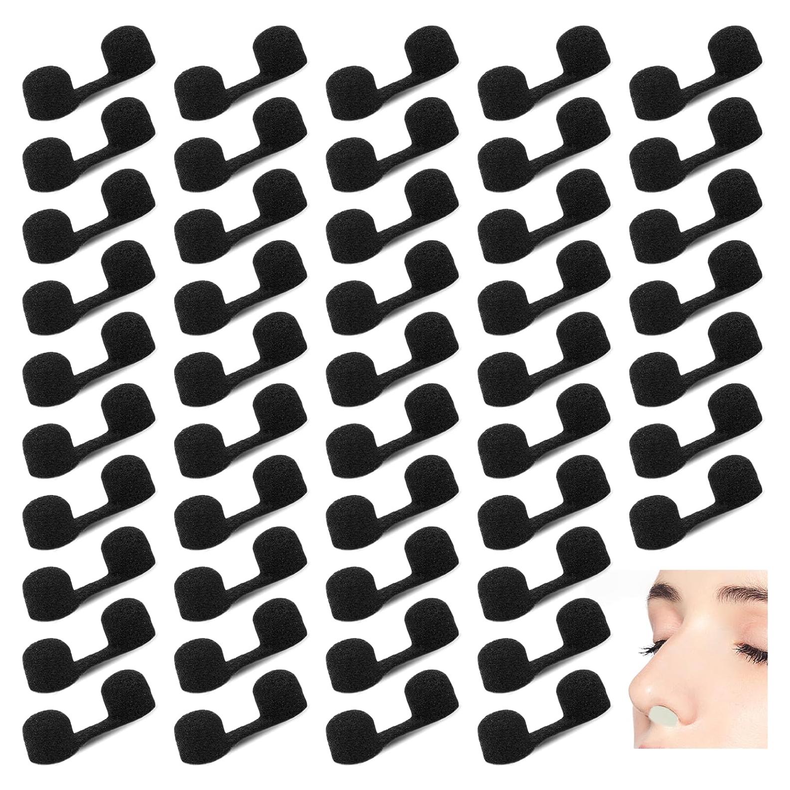 Filtros Nasales Desechables KALIONE 100 Piezas Esponja Negra