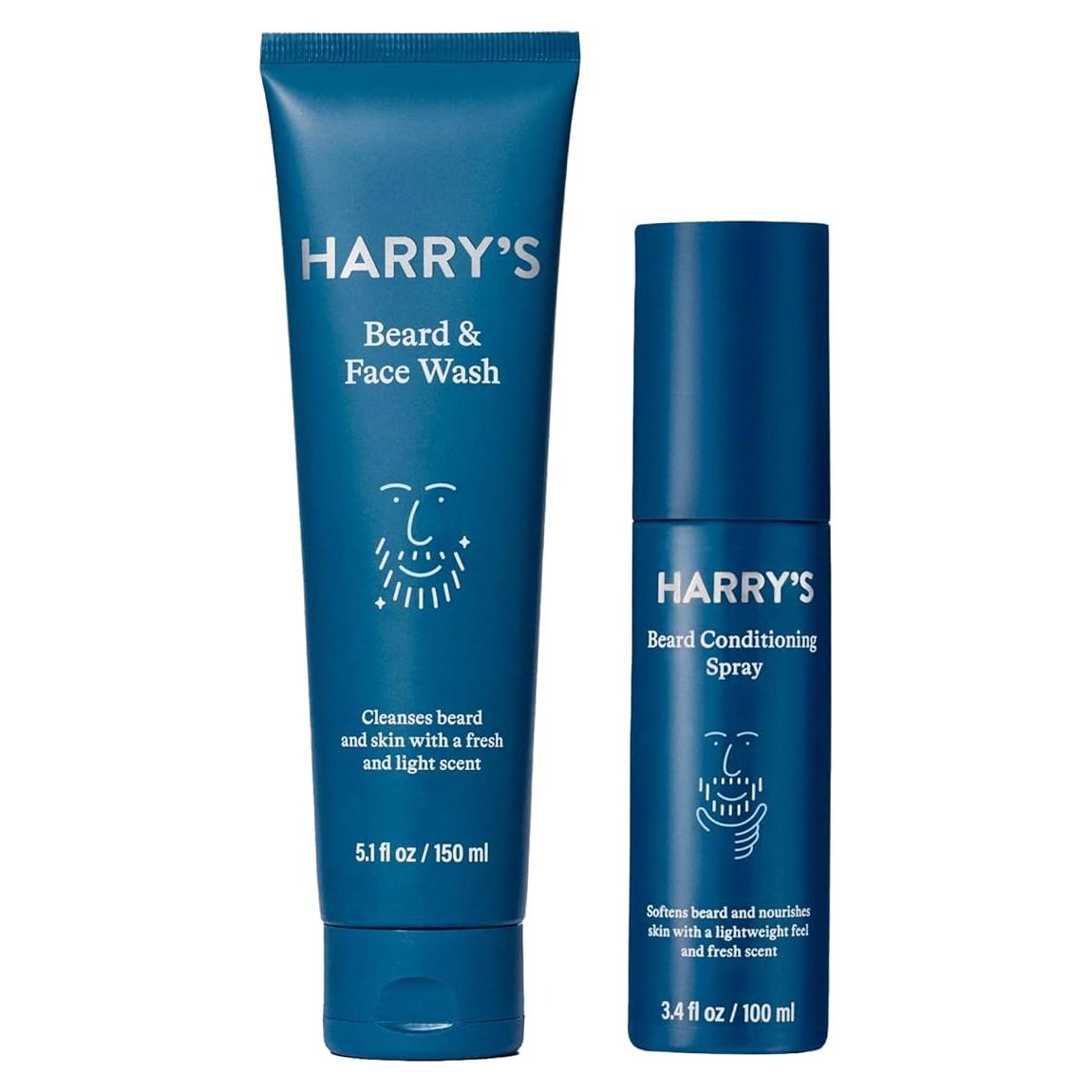 Kit de Cuidado de Barba Harry's - Lavado y Acondicionador 150ml